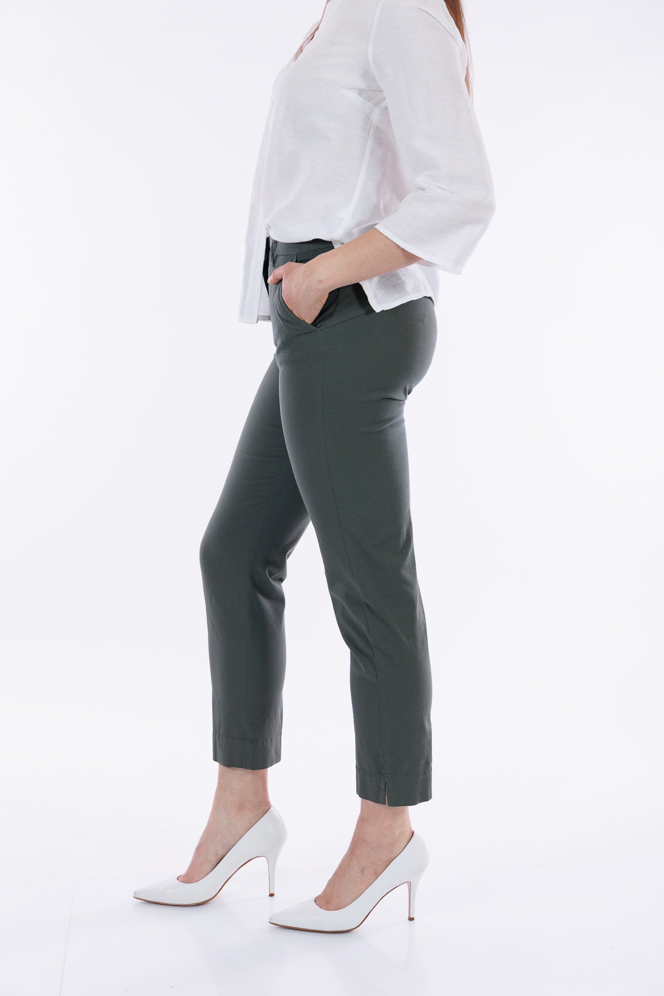 Pantalone chinos cotone spacchetti