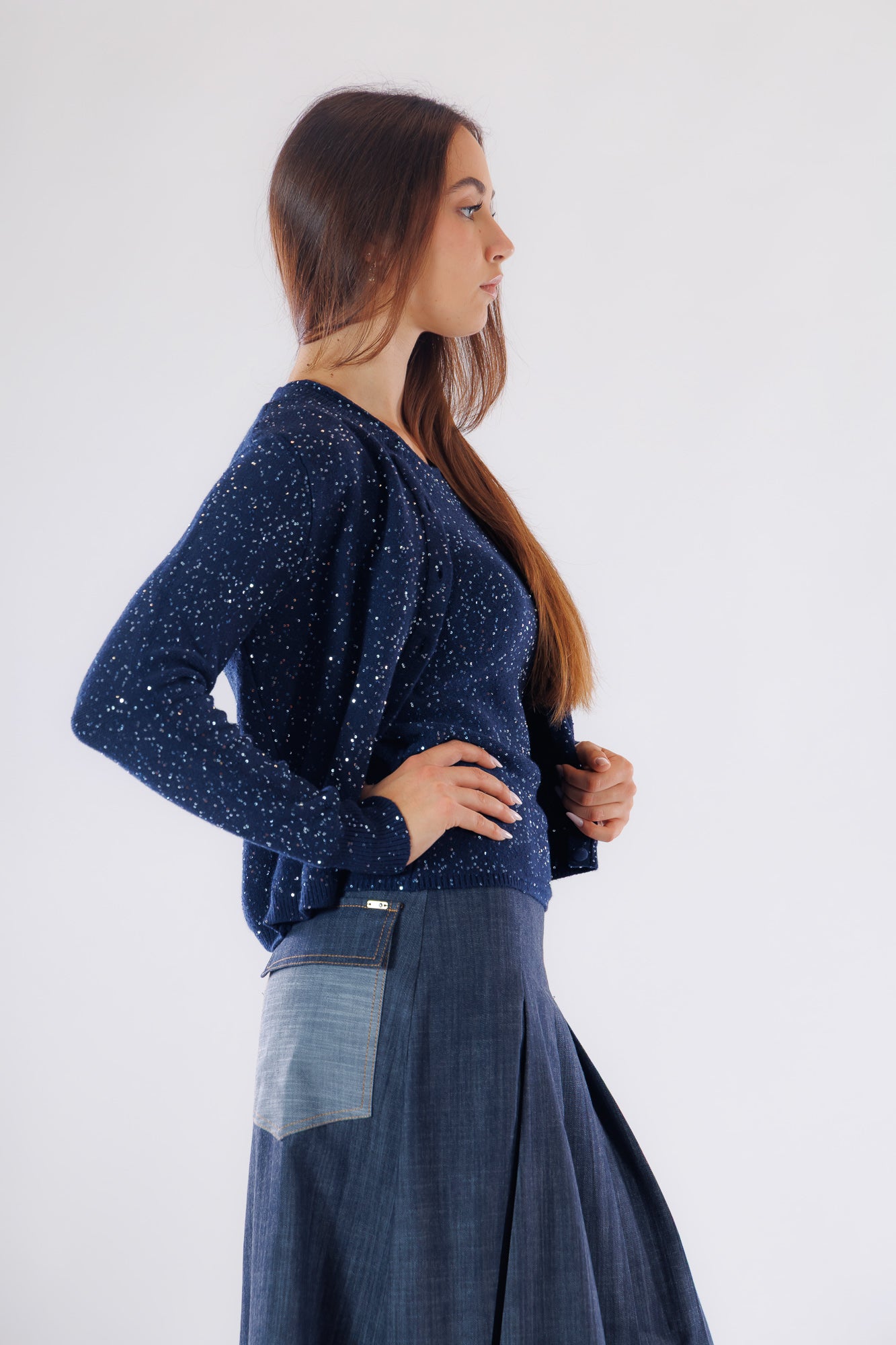 Giacchina micro paillettes