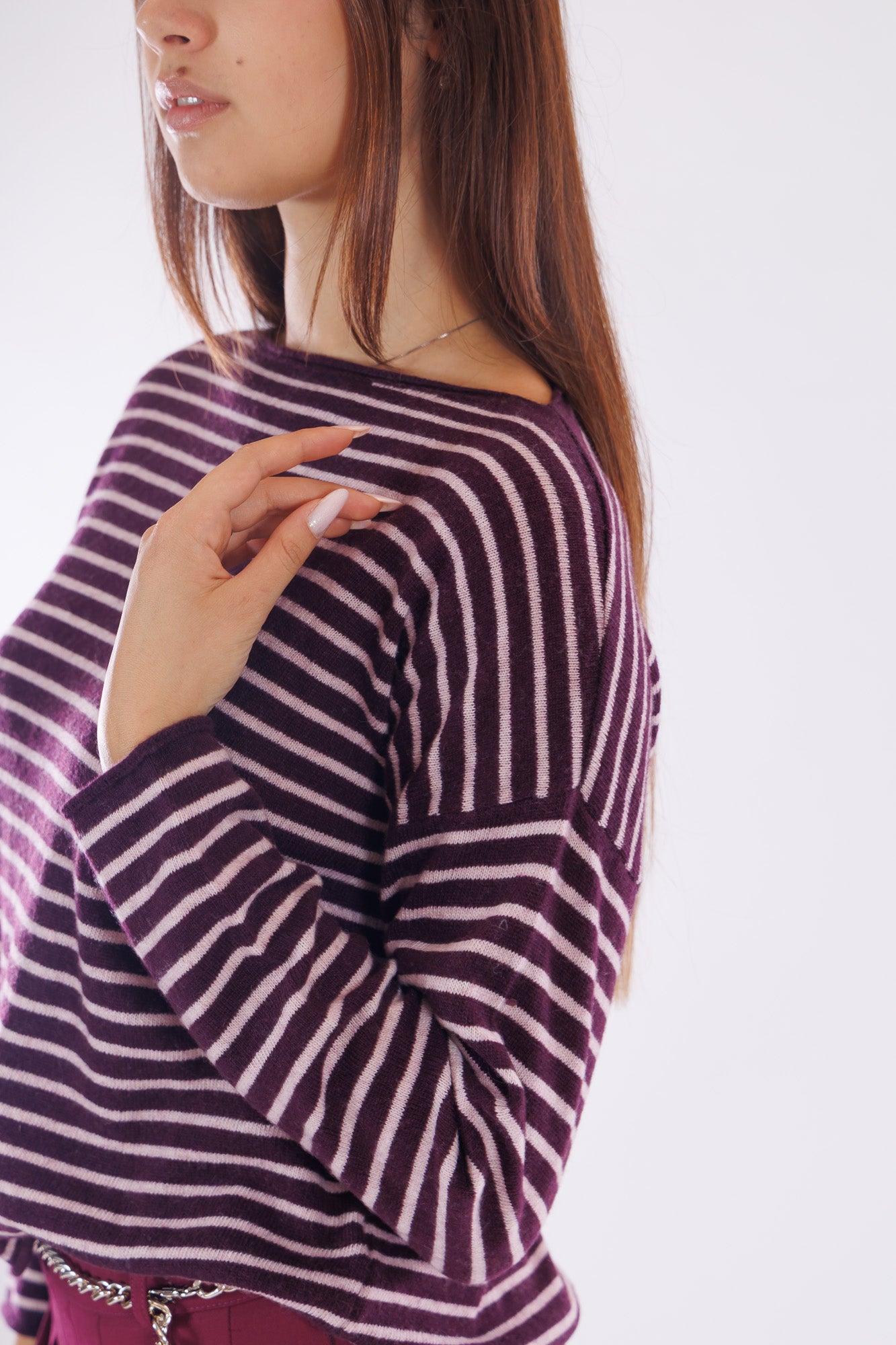 Maglia over righe