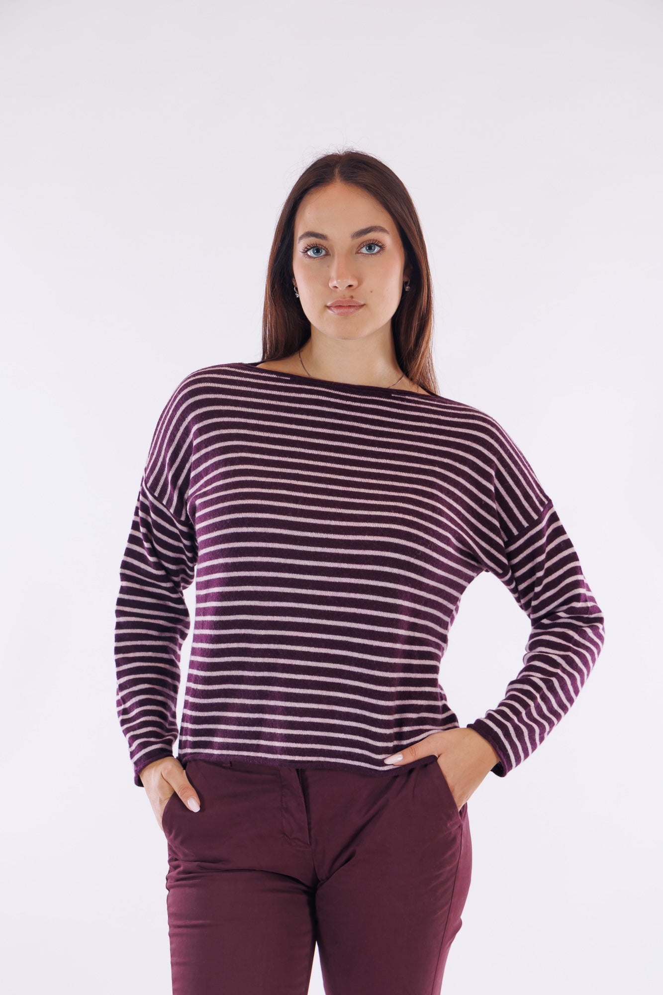 Maglia over righe