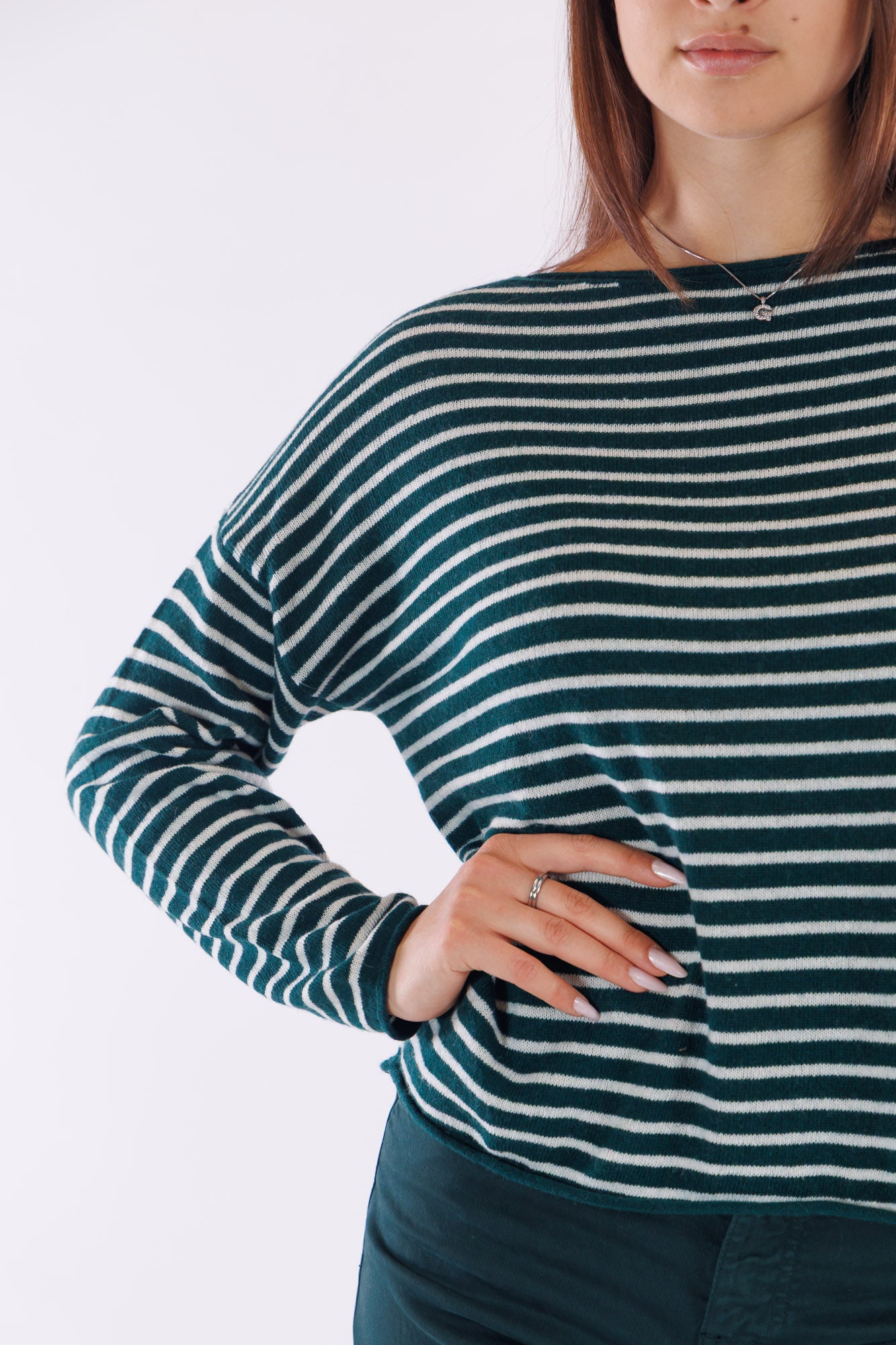 Maglia over righe