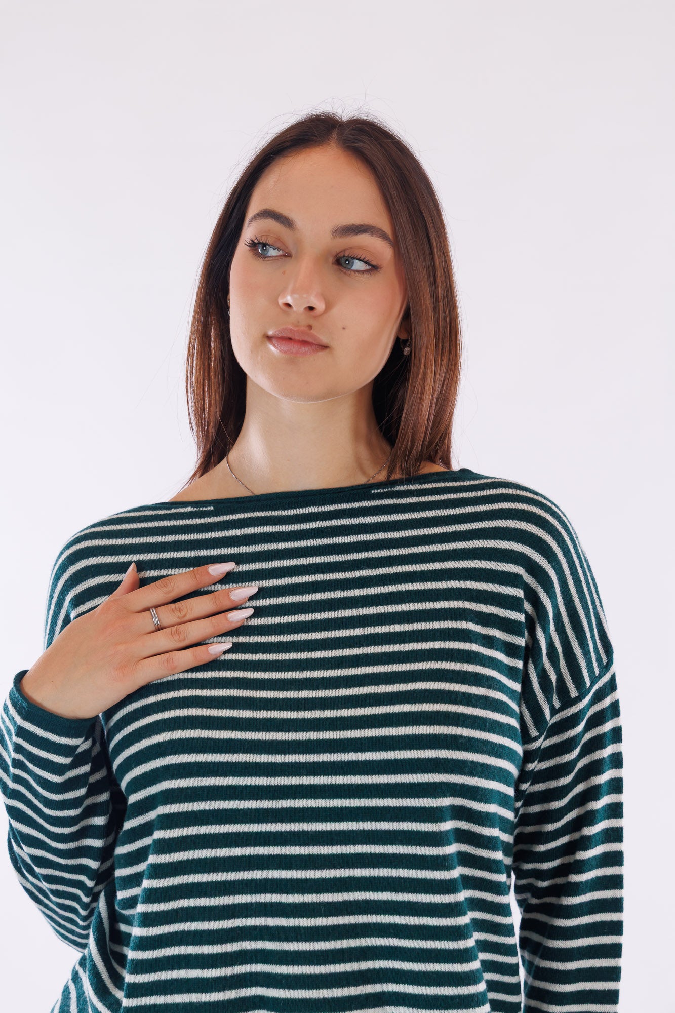 Maglia over righe
