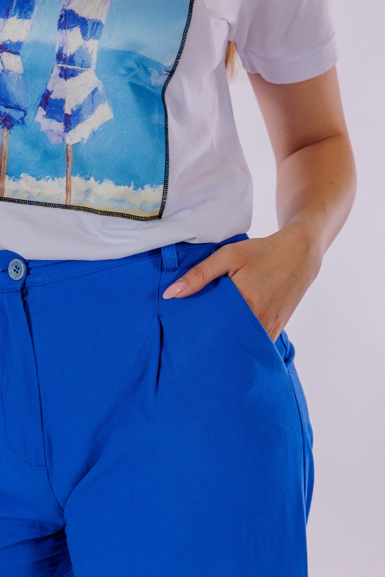Pantalone Lino-Viscosa