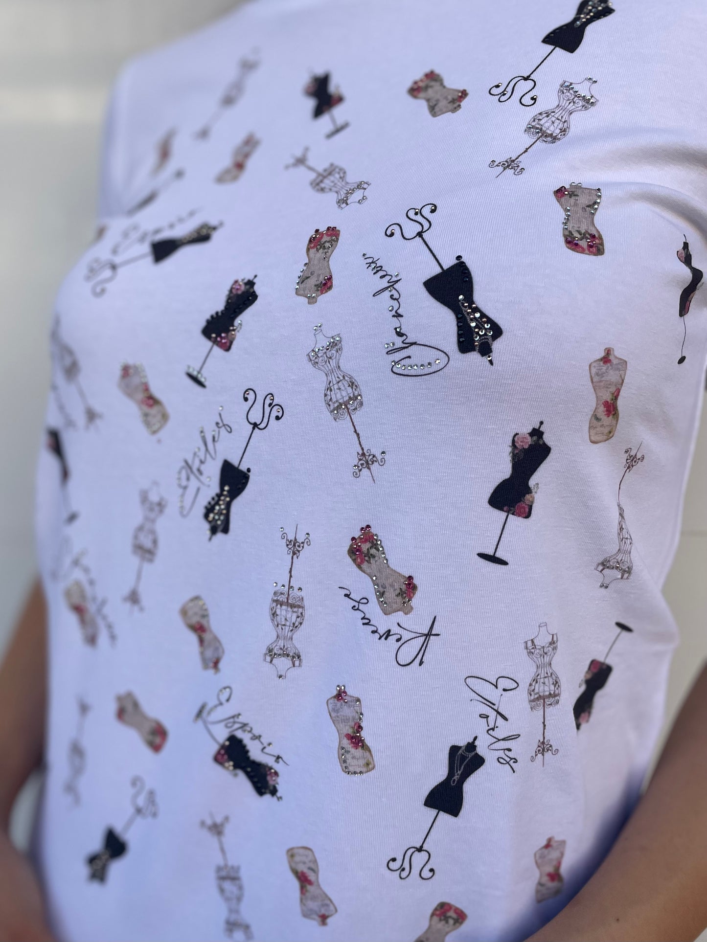 T-shirt strass
