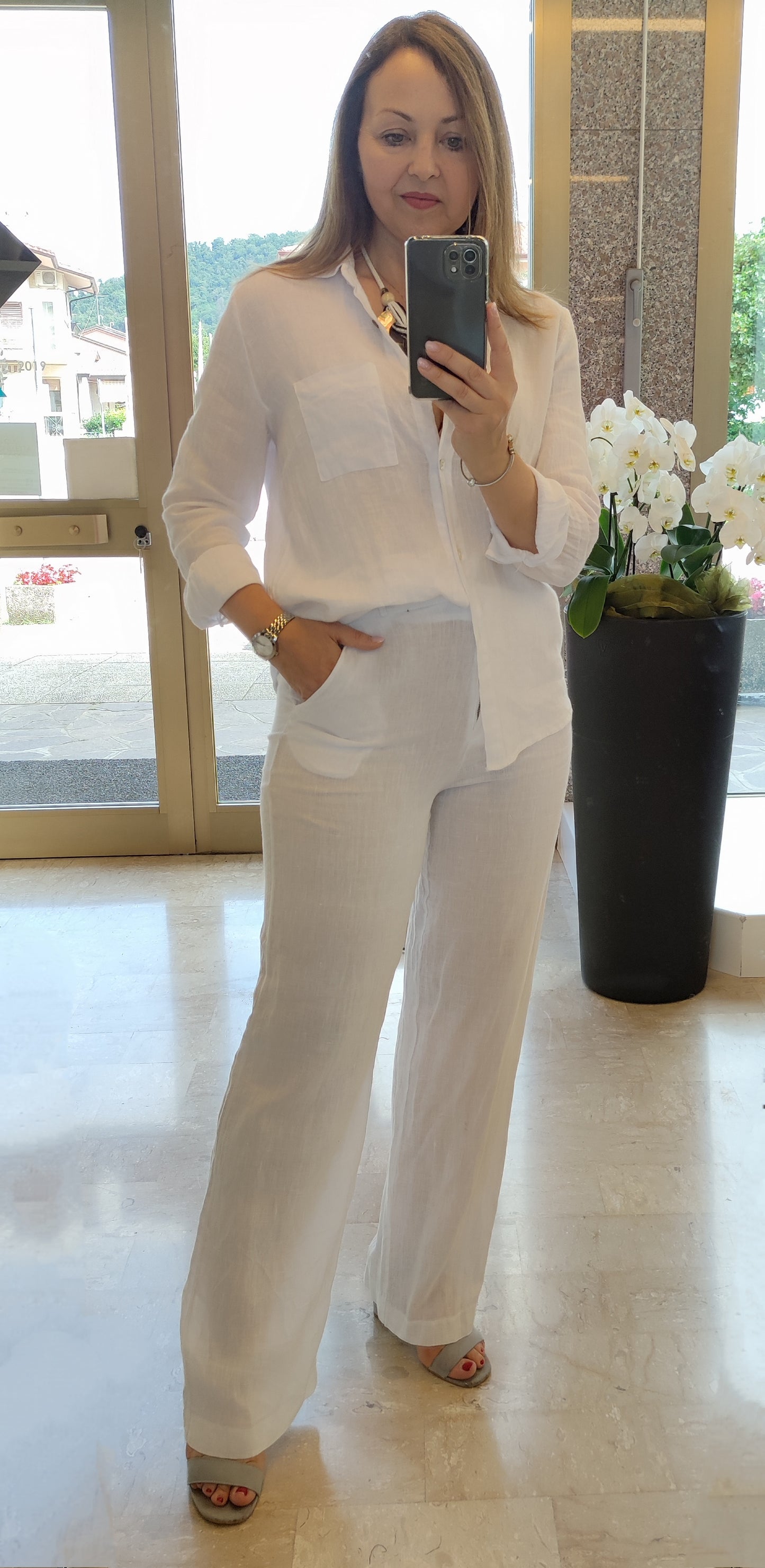 Pantalone lino
