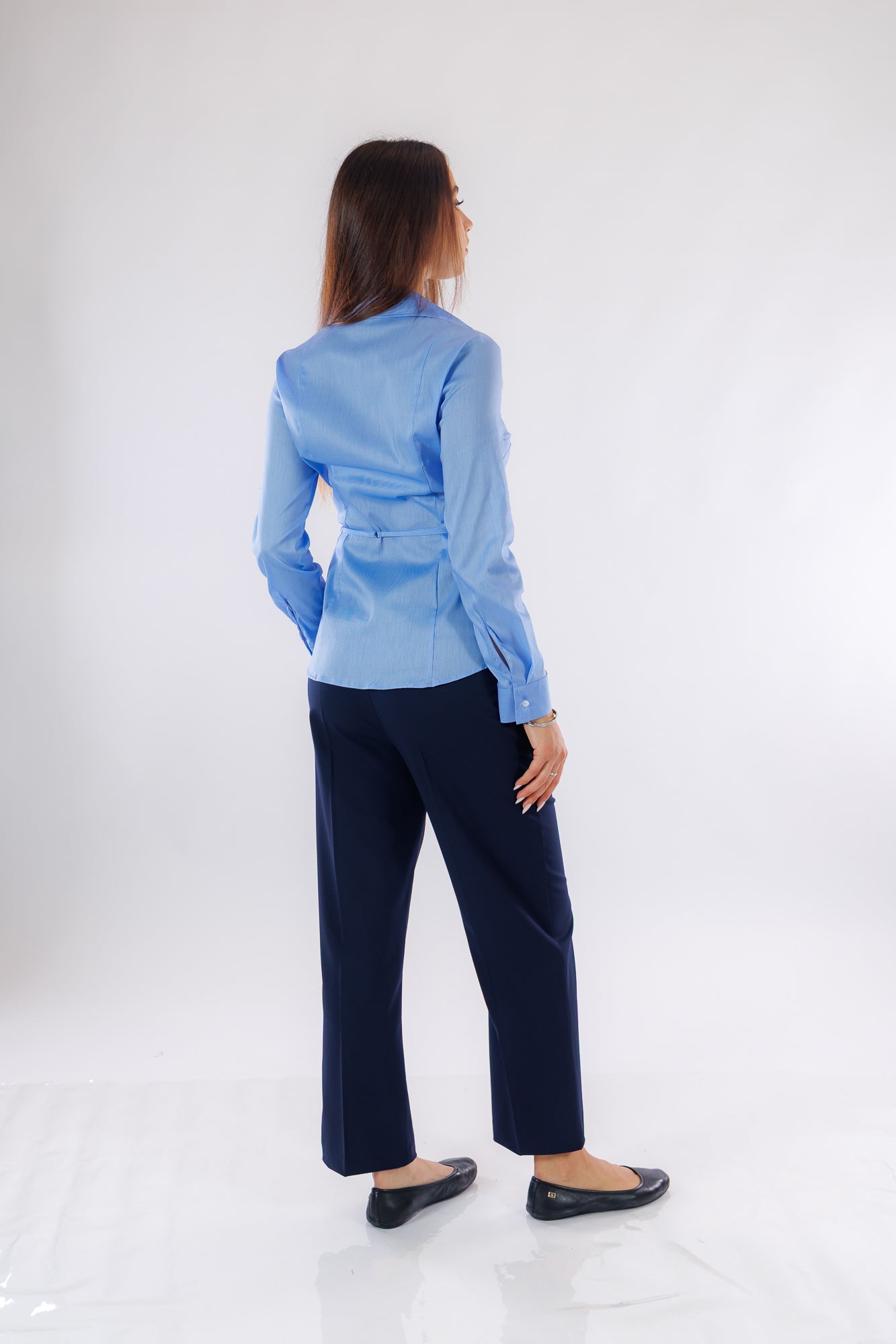 Pantalone cropped wide leg