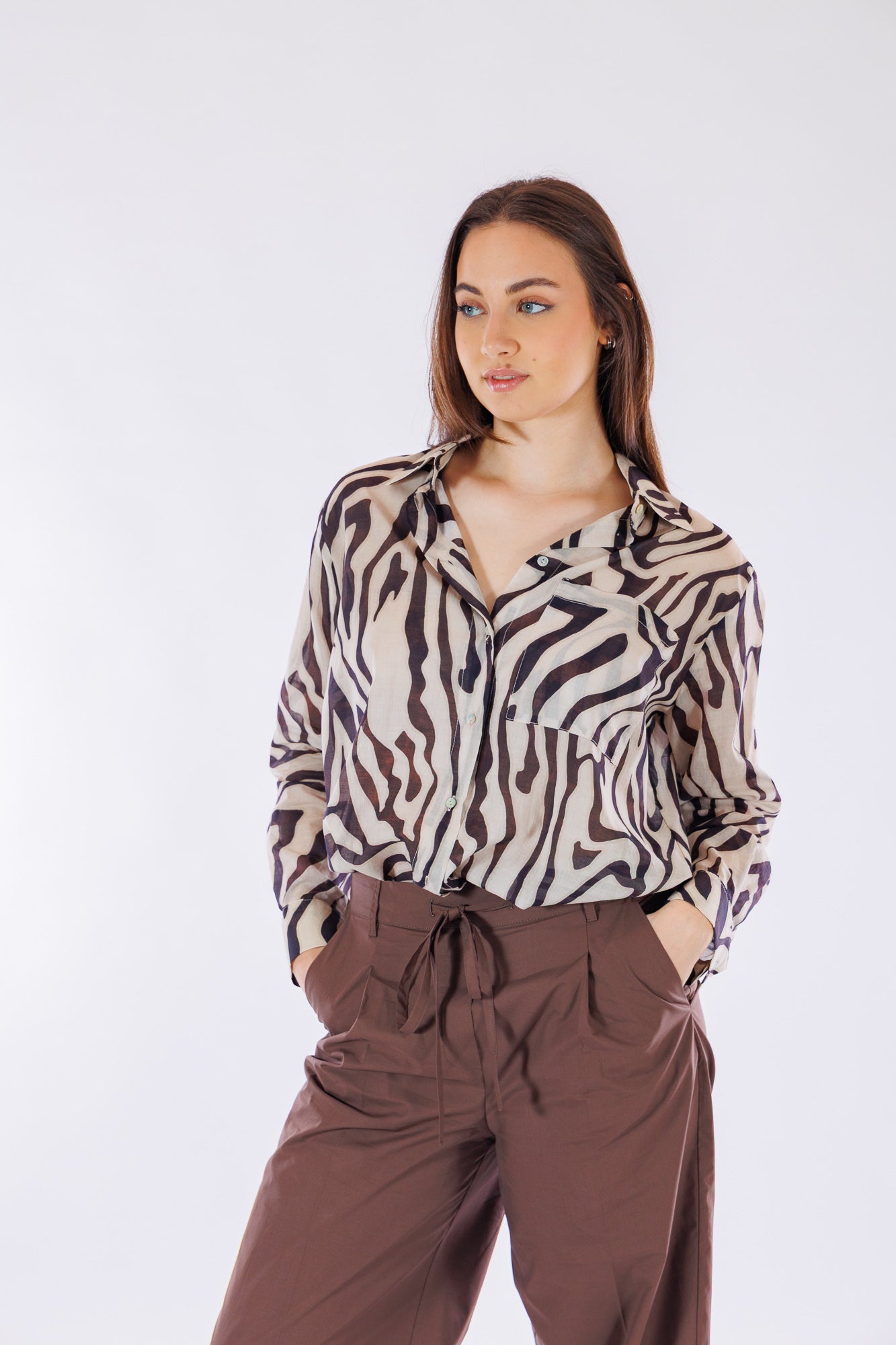Pantalone tela vela coulisse