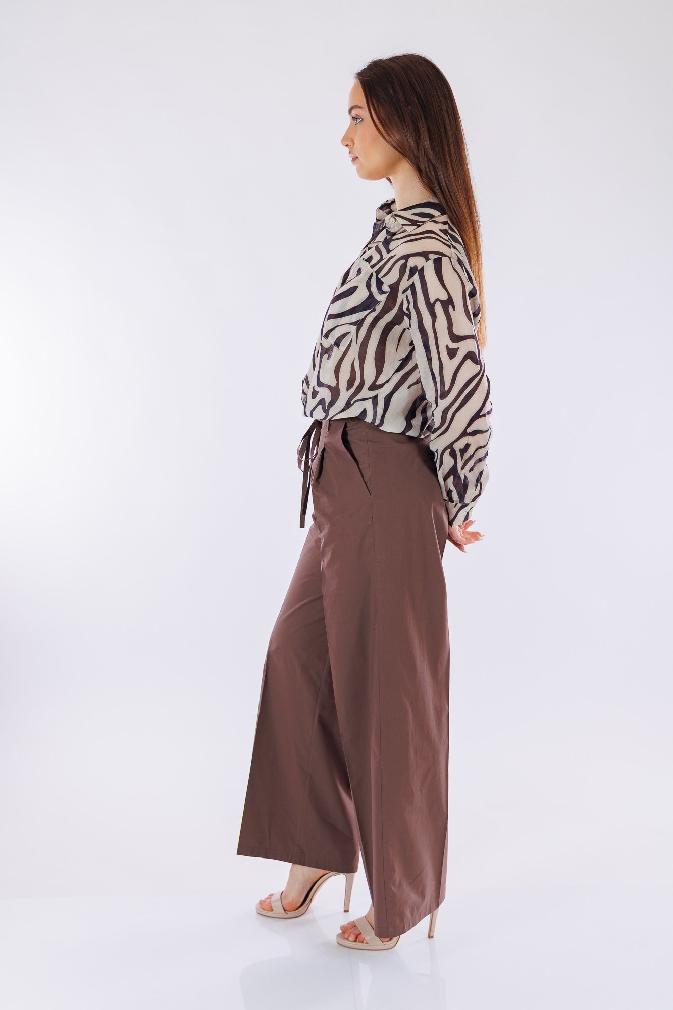 Pantalone tela vela coulisse