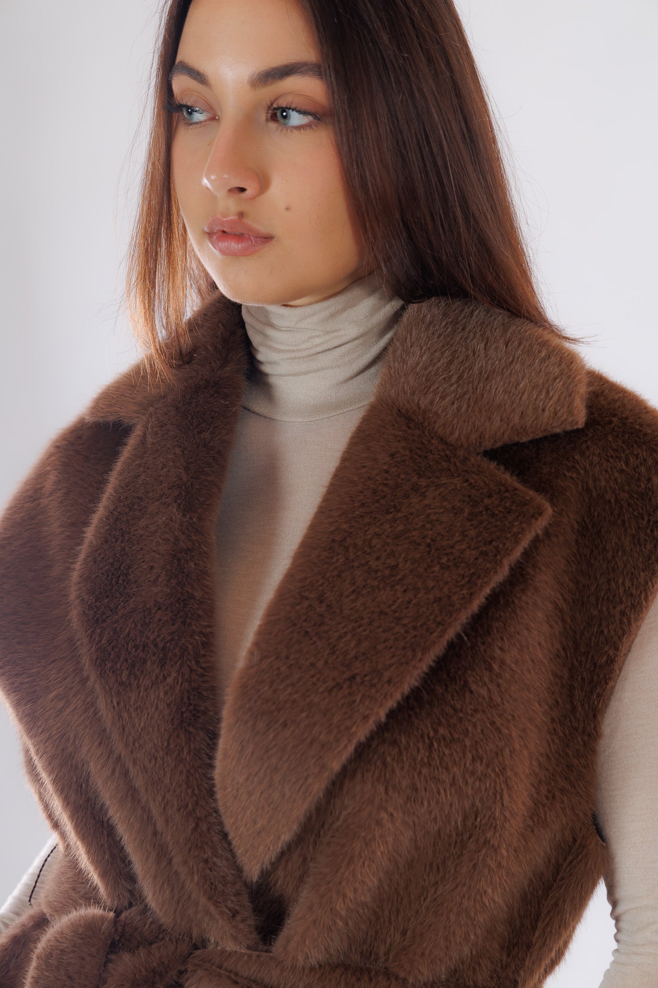 Gilet eco pelliccia