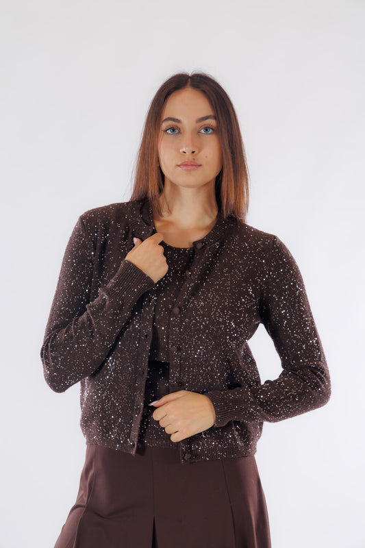 Giacchina micro paillettes