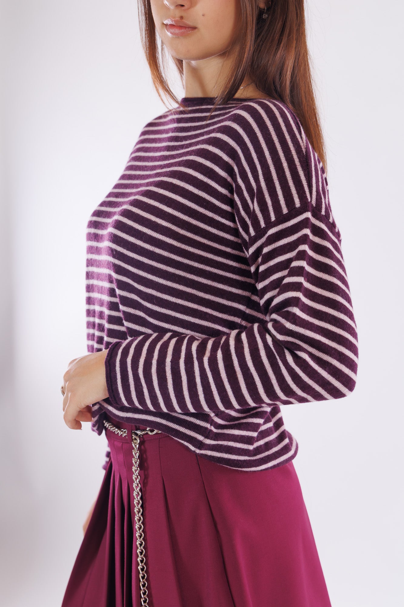 Maglia over righe