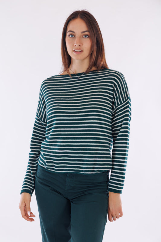 Maglia over righe