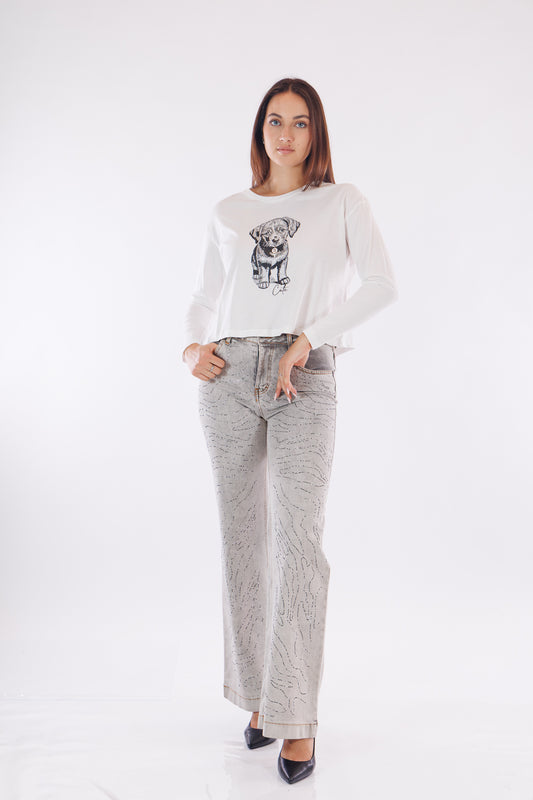 Jeans strass