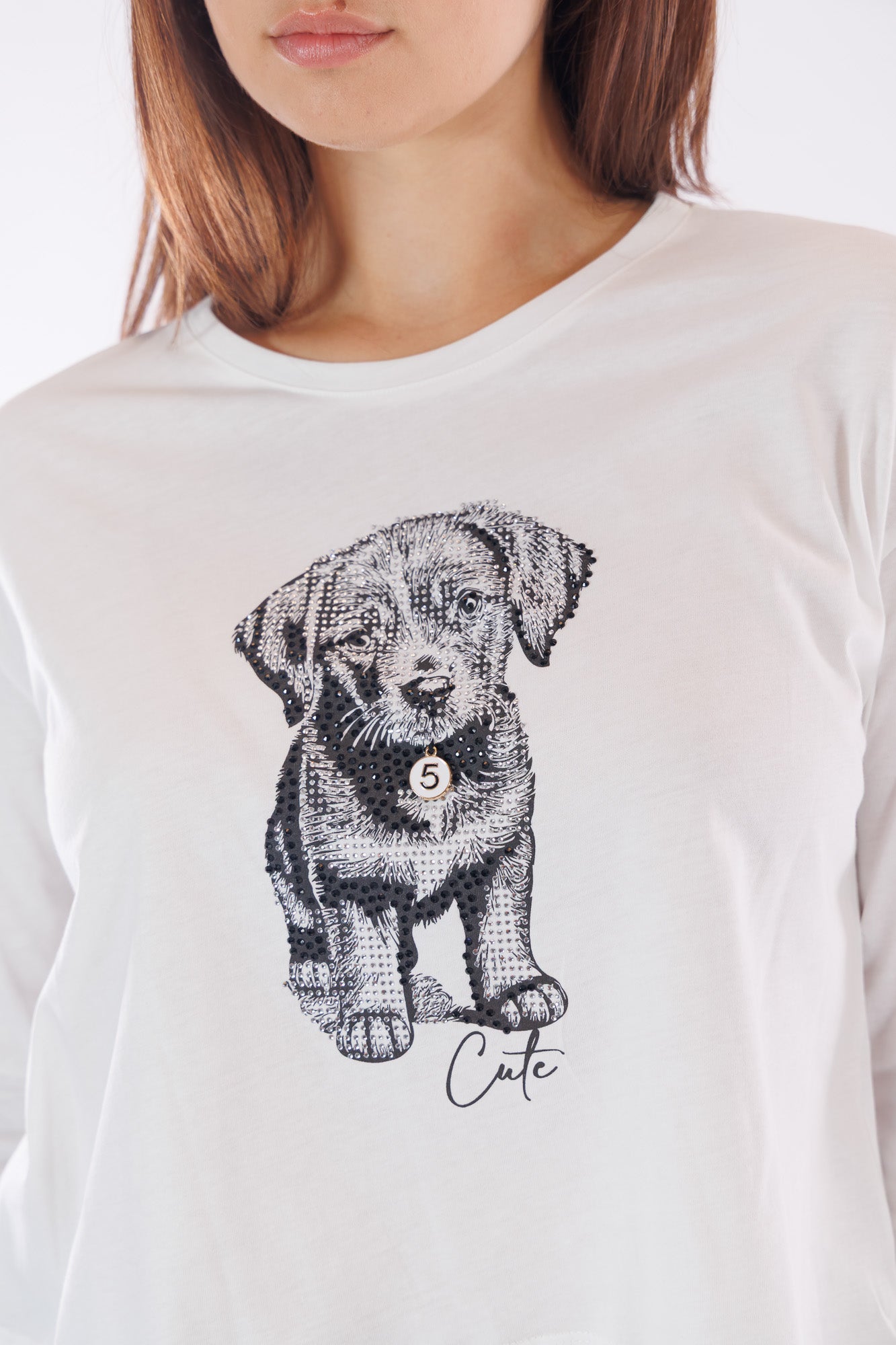T-shirt over cane