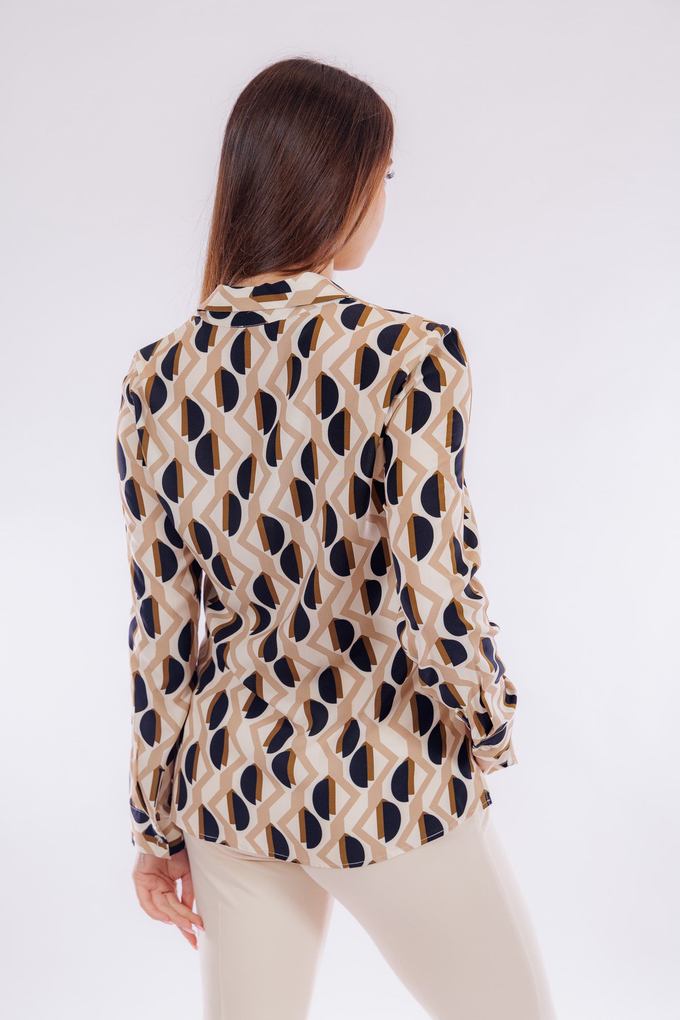 Camicia fantasia geometrica