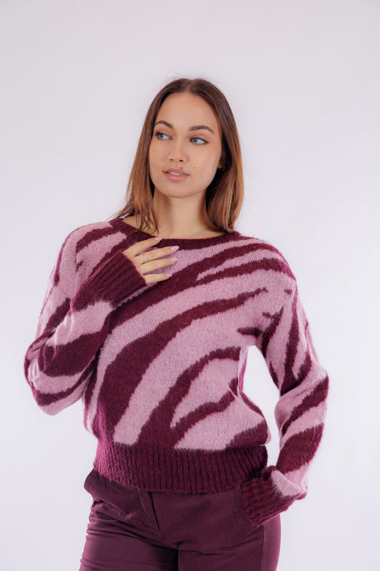 Maglia zebrata