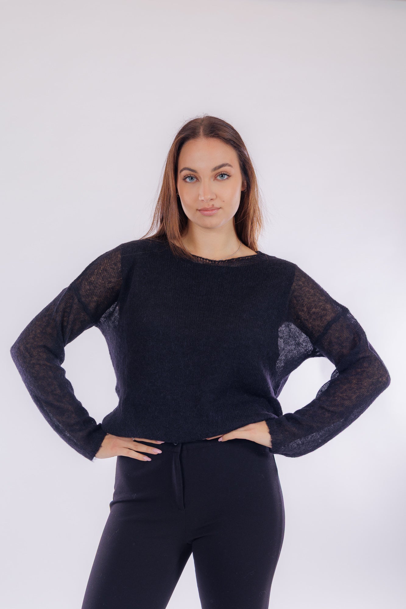 Maglia a sbuffo m.alpaca