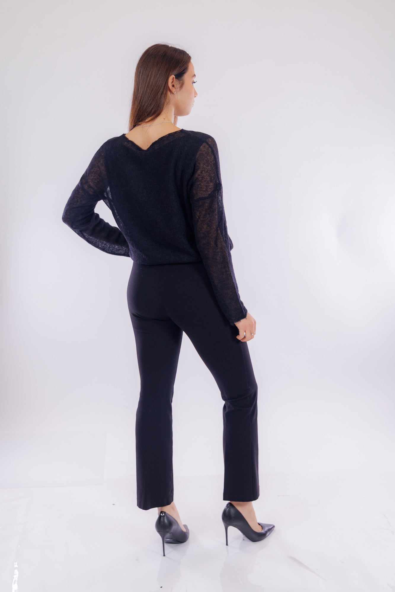 Maglia a sbuffo m.alpaca