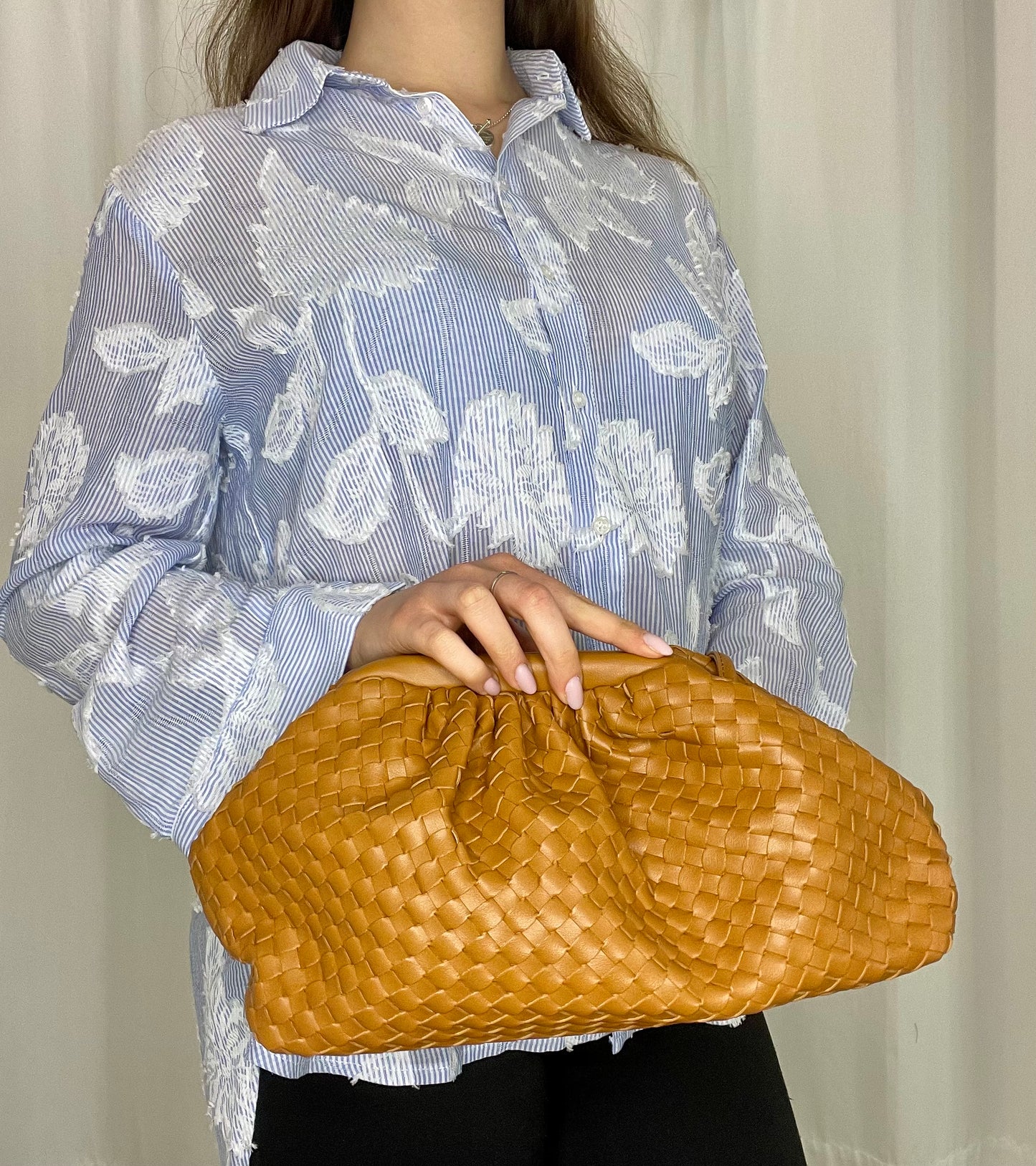 Clutch intrecciata