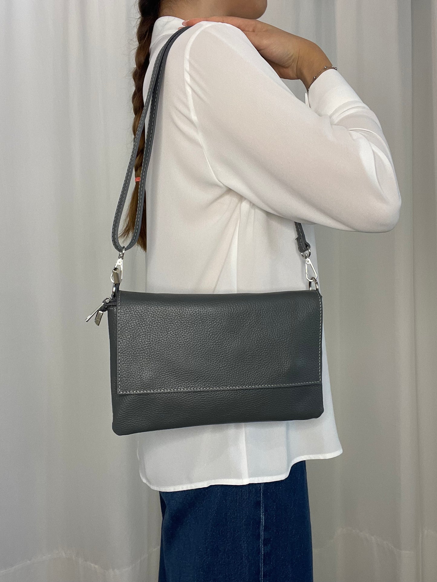 Pochette vera pelle