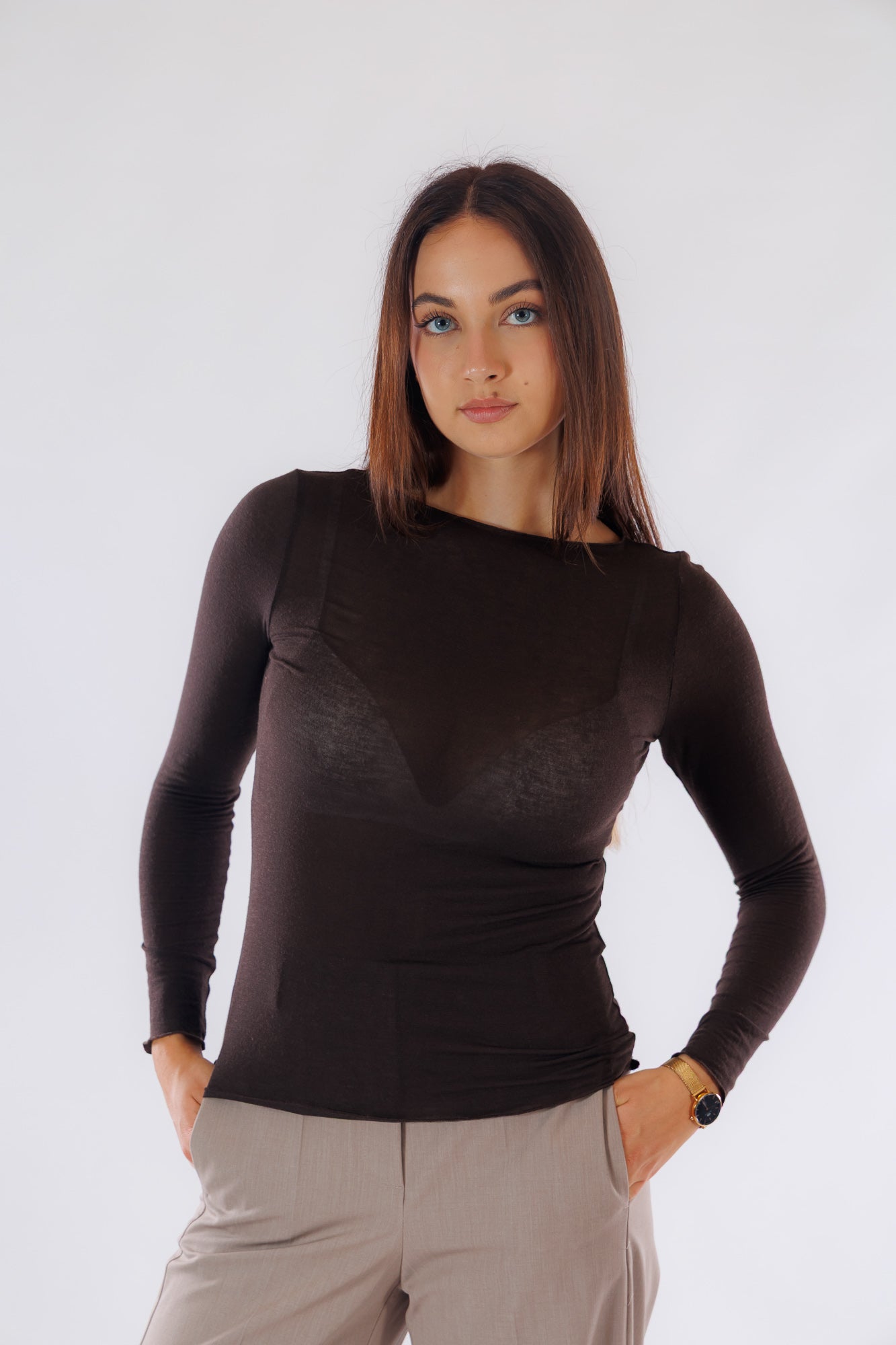Maglia sottogiacca cashmere