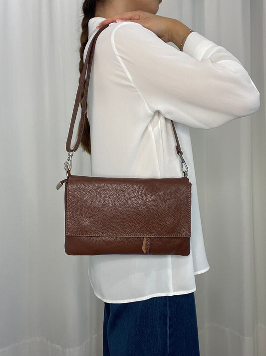 Pochette vera pelle