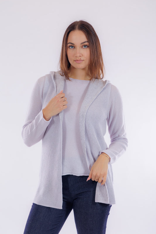 Gilet cappuccio m.cashmere
