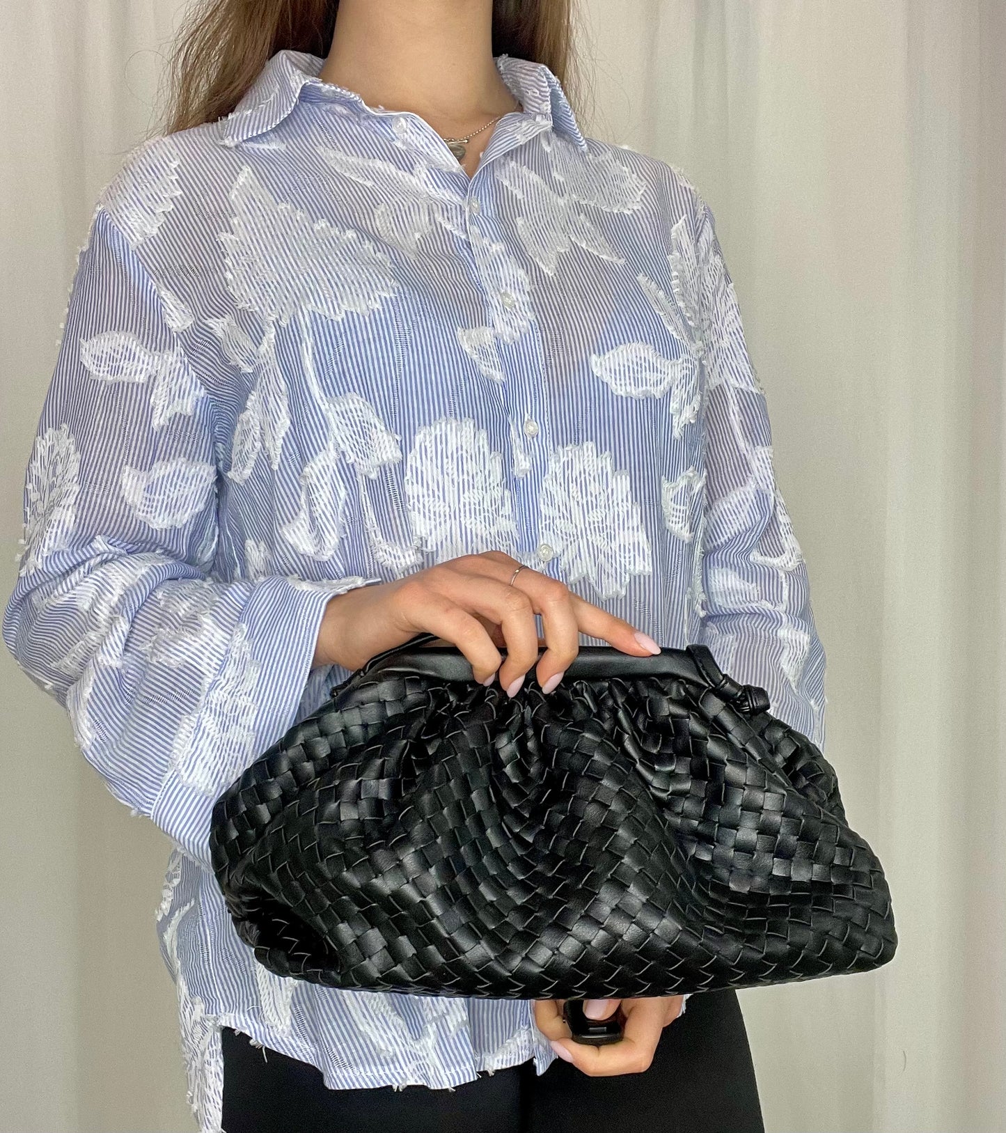 Clutch intrecciata