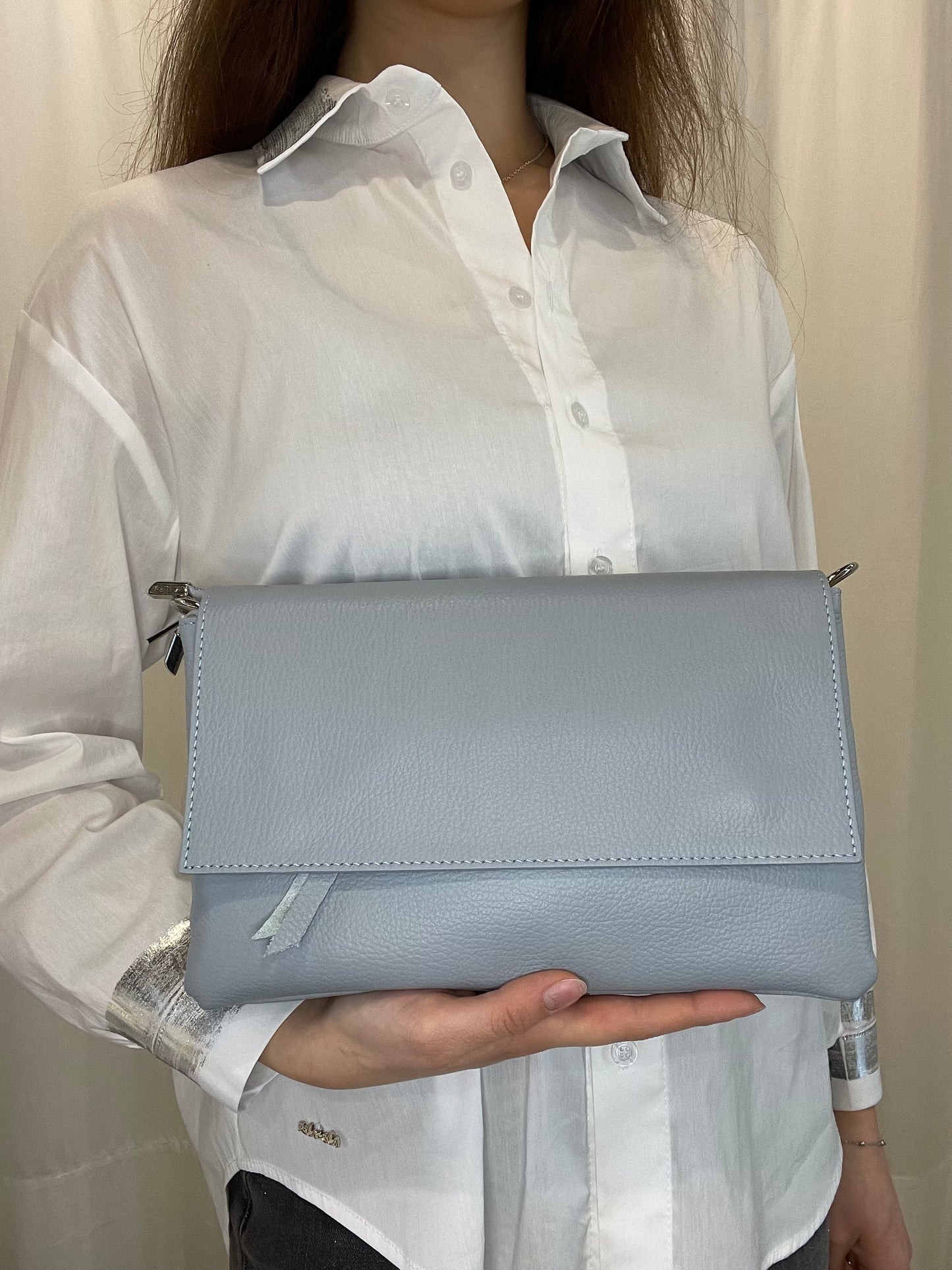 Pochette vera pelle