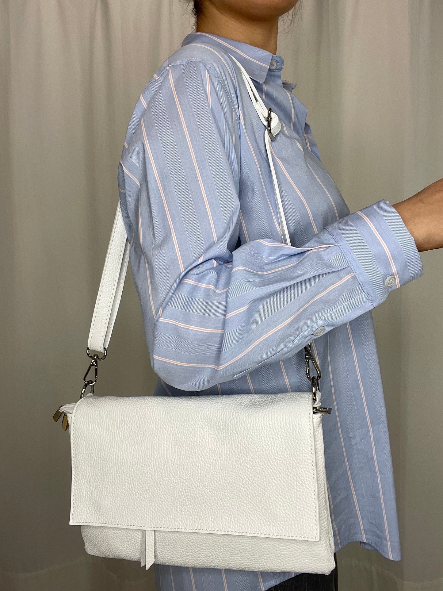 Pochette vera pelle