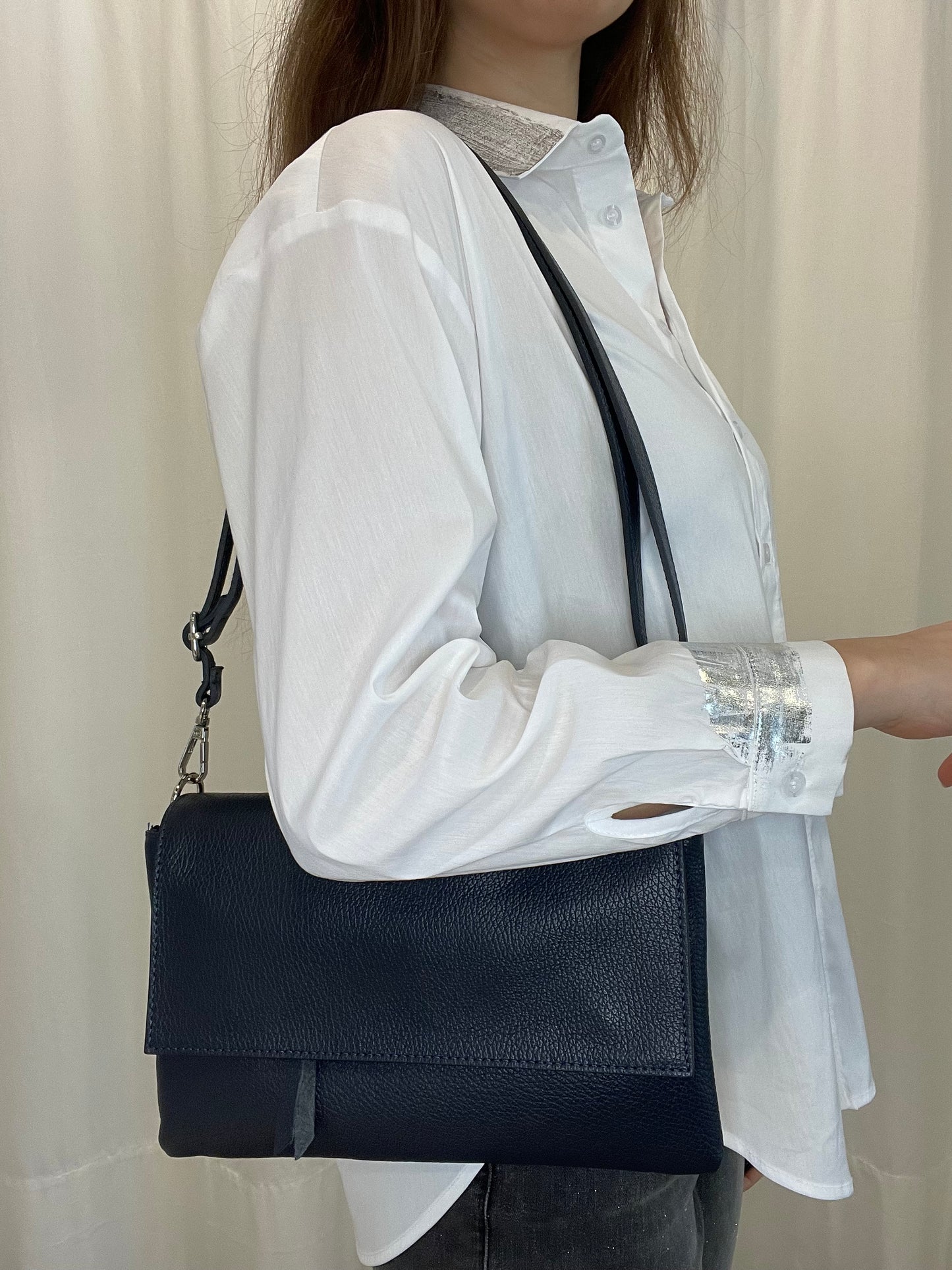 Pochette vera pelle