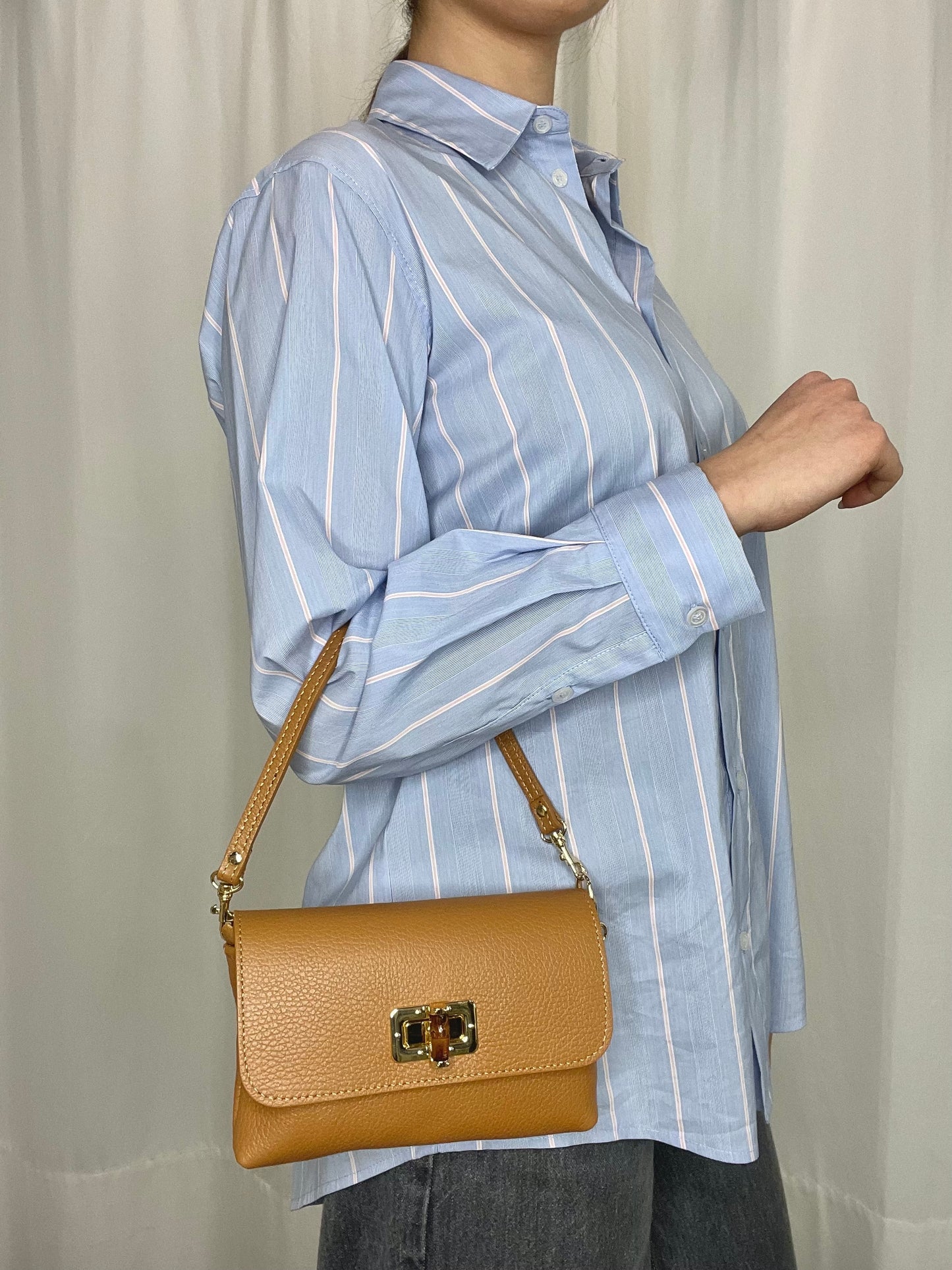 Mini pochette vera pelle