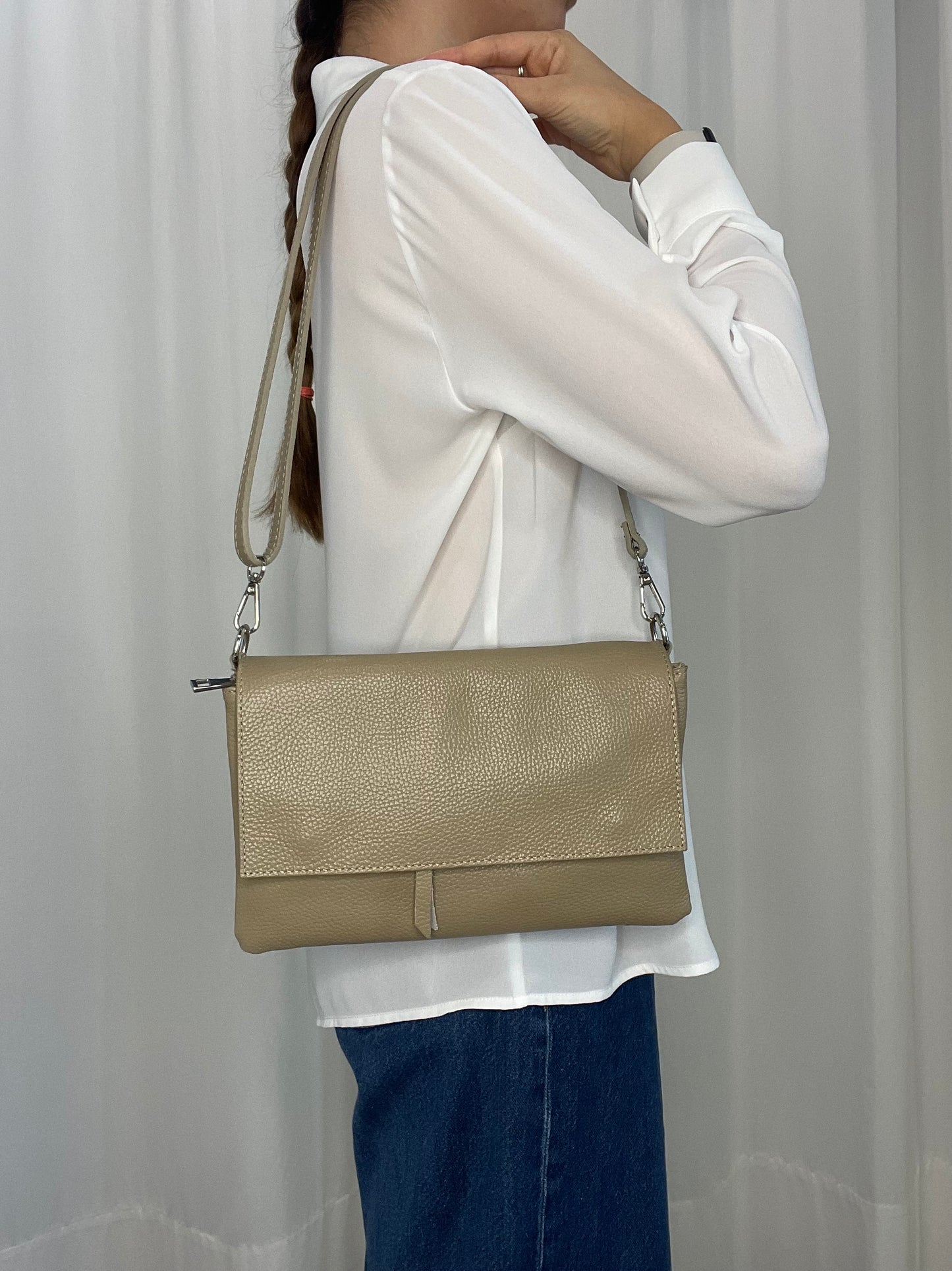 Pochette vera pelle