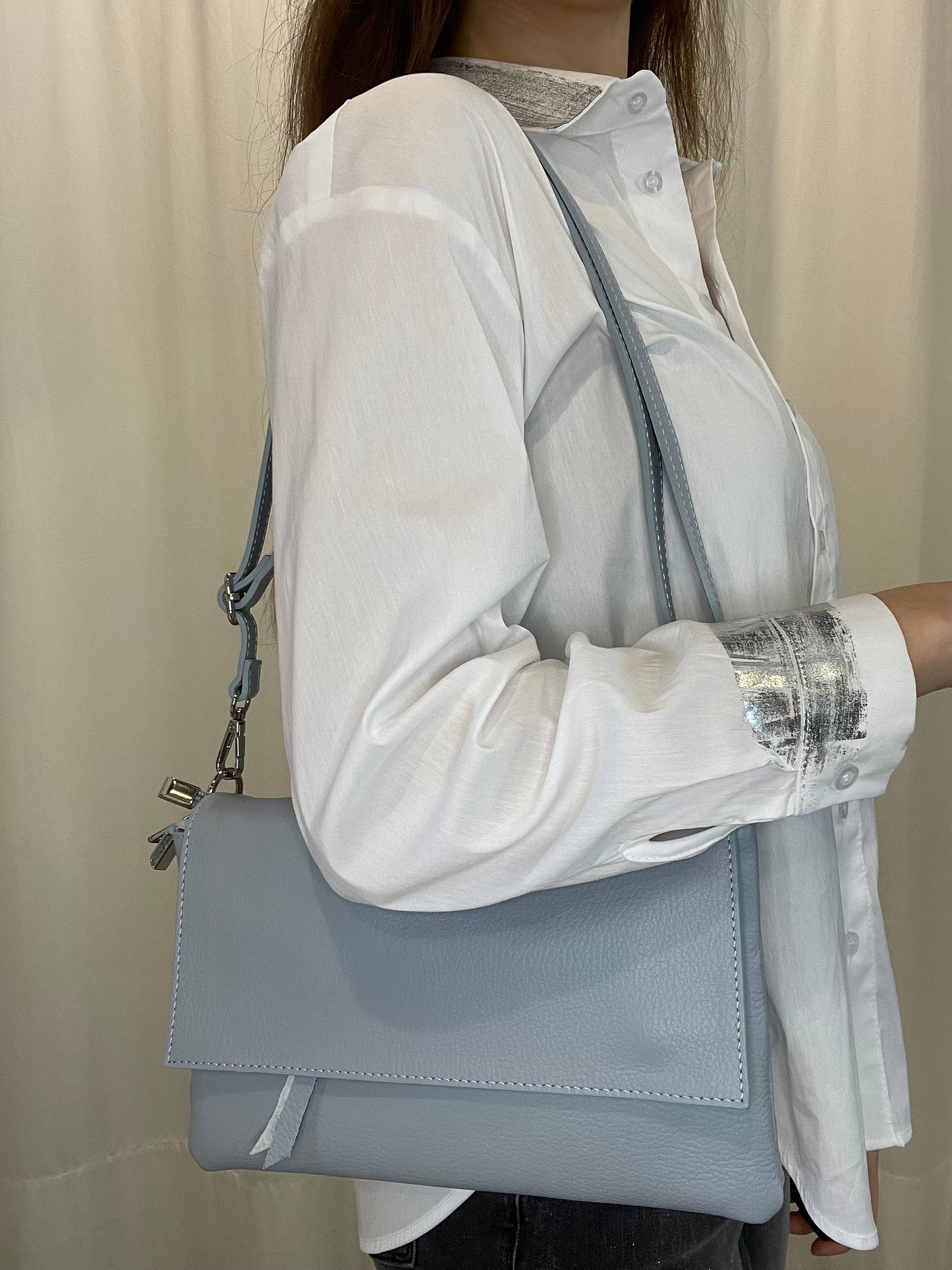 Pochette vera pelle