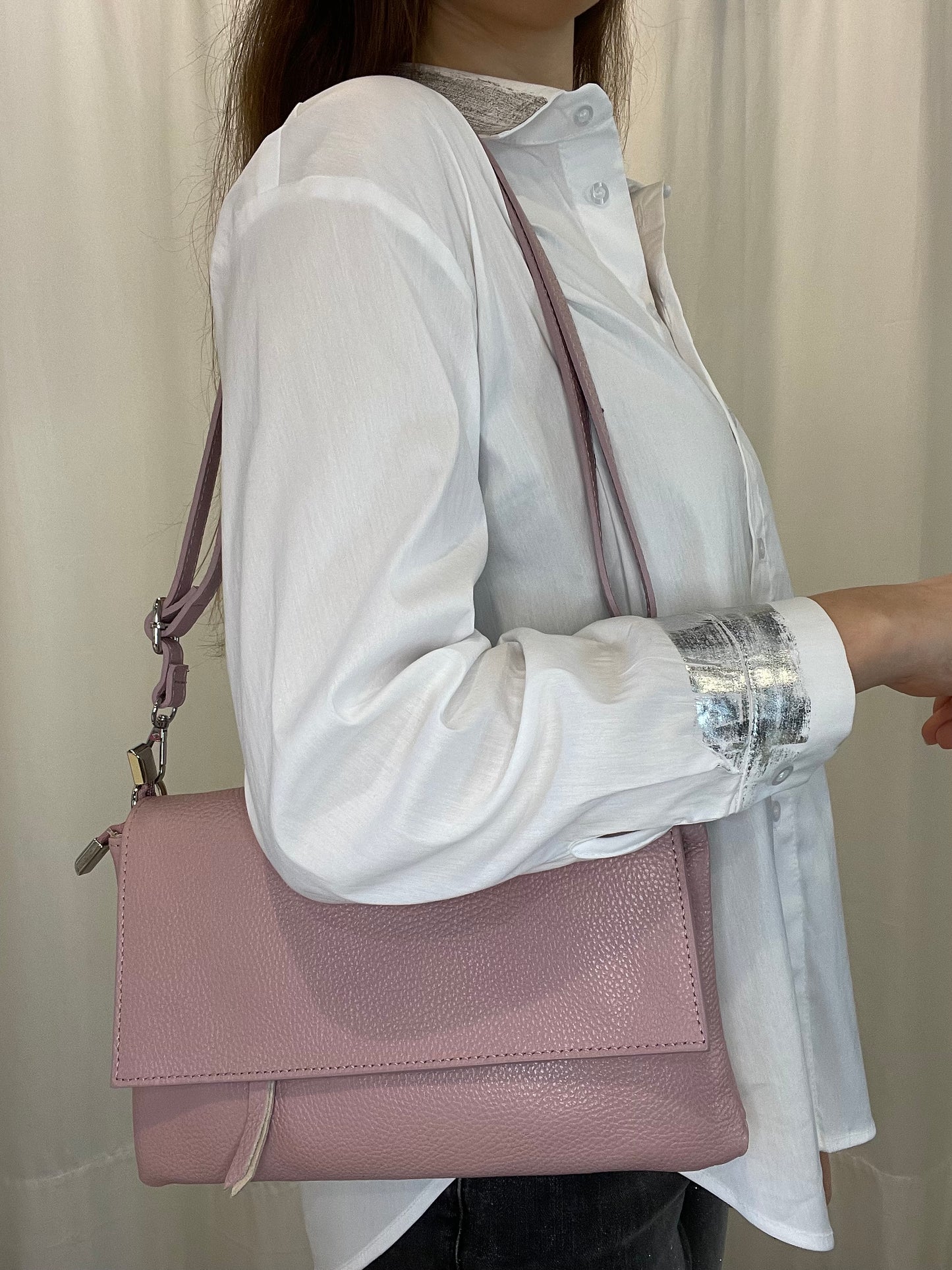 Pochette vera pelle