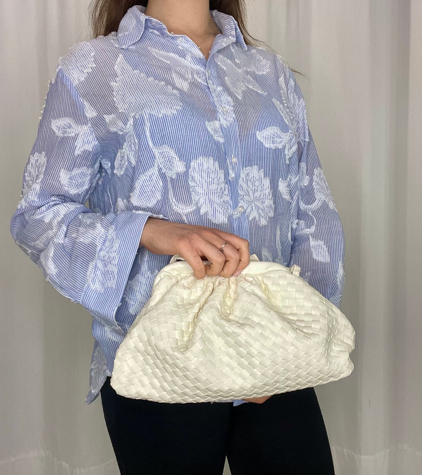 Clutch intrecciata