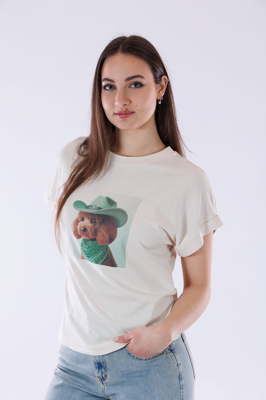 T-shirt barboncino
