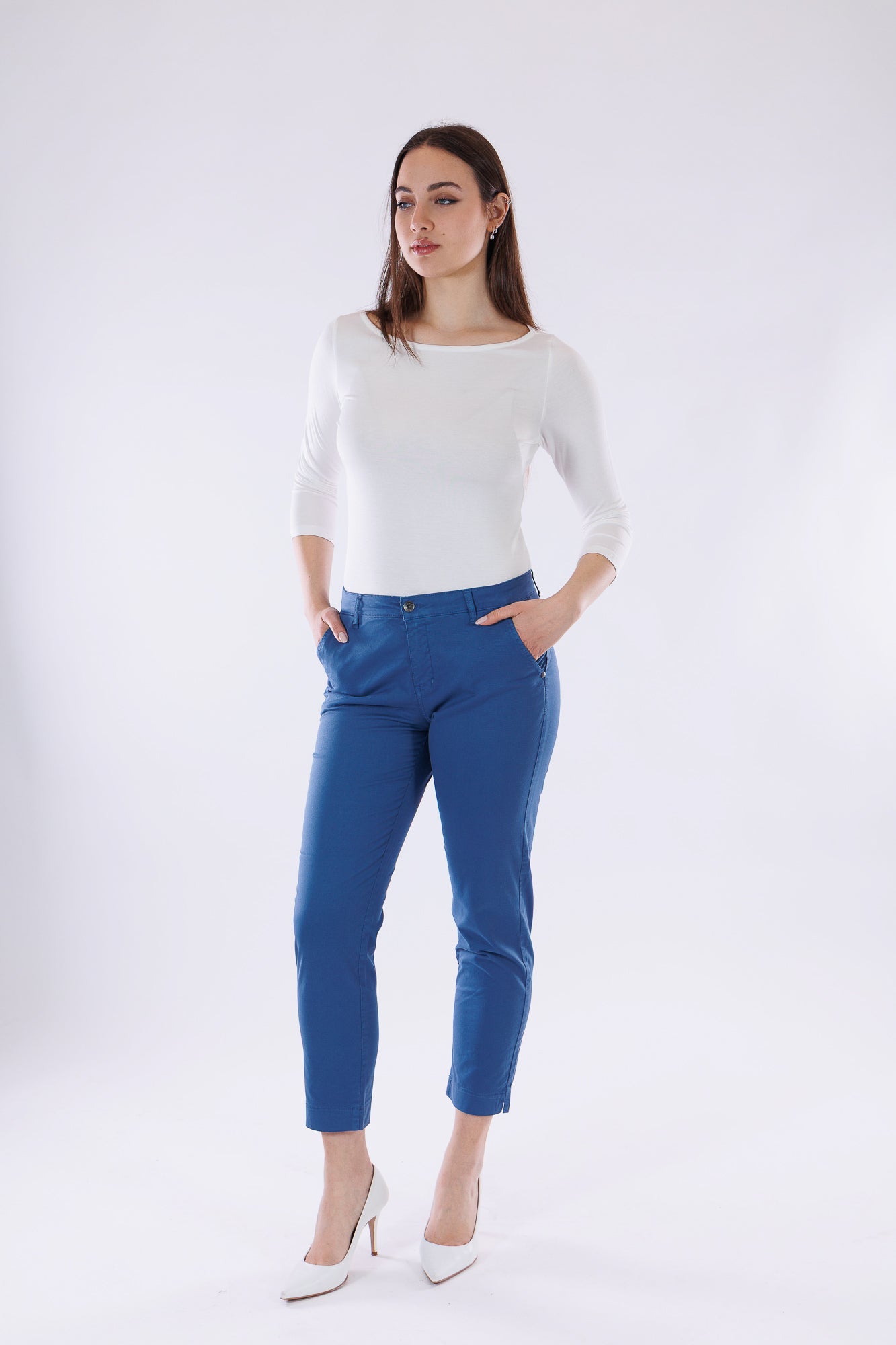 Pantalone chinos super stretch
