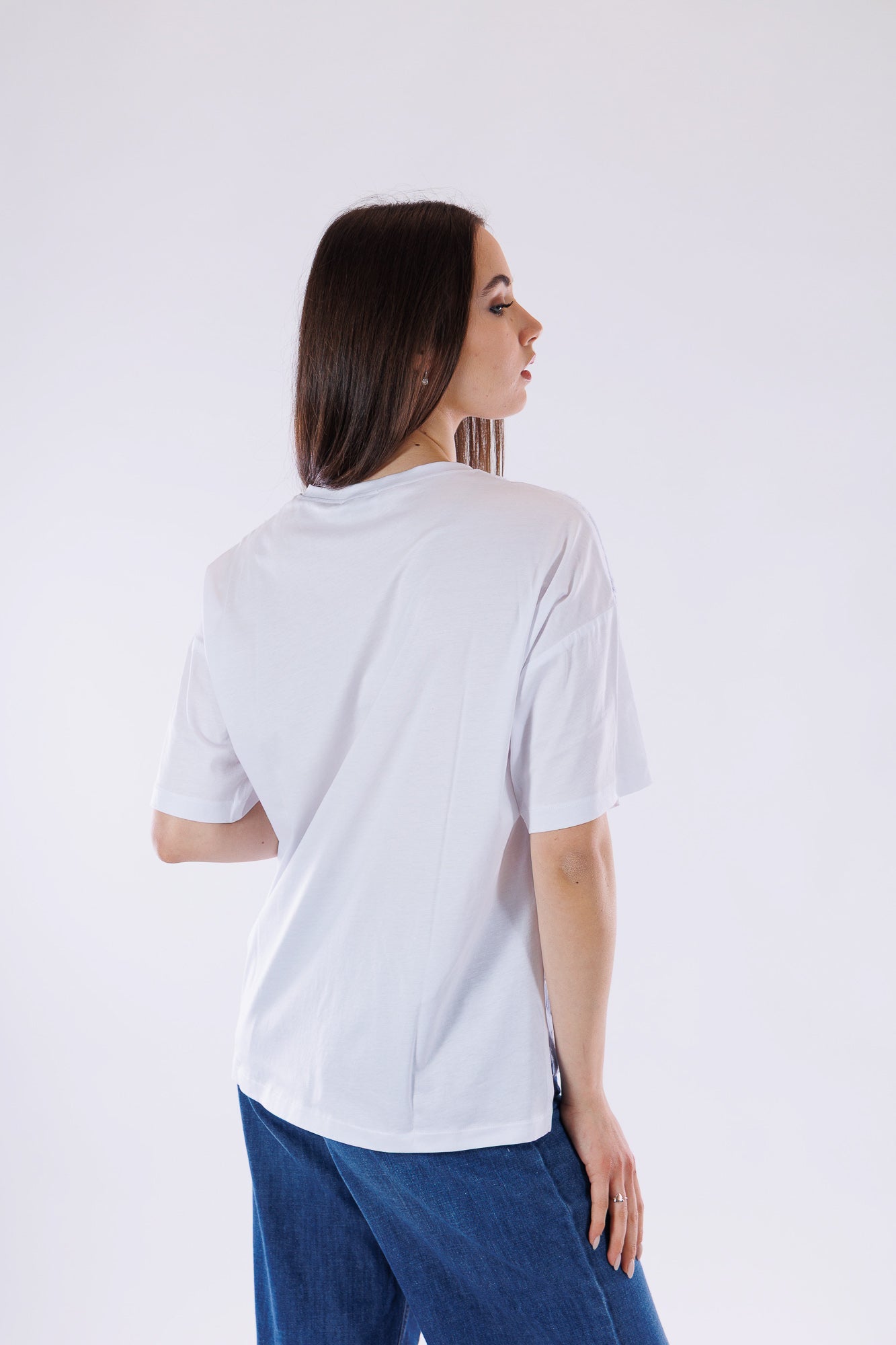 T-shirt in fil coupè