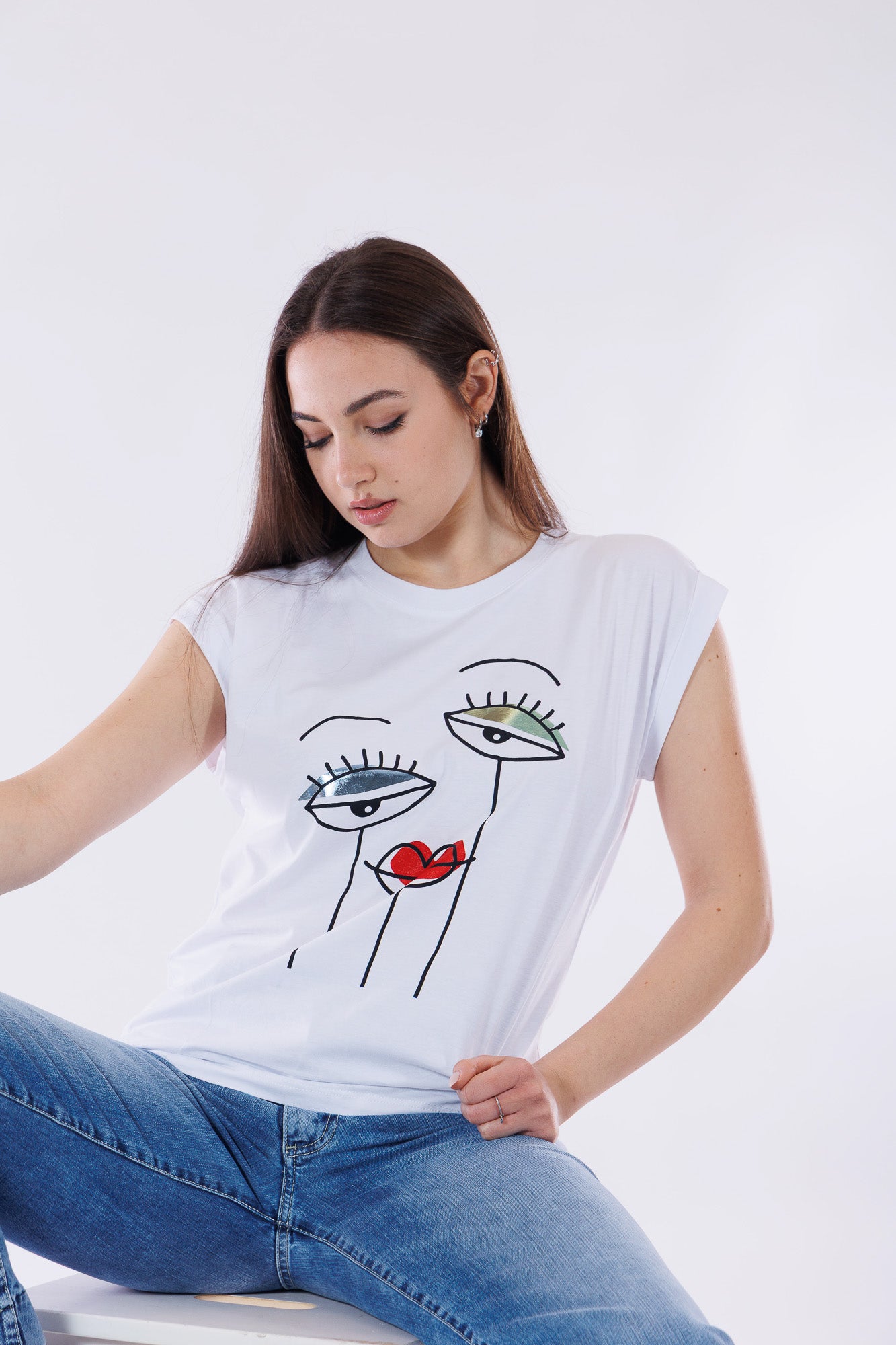 T-shirt stampa Picasso