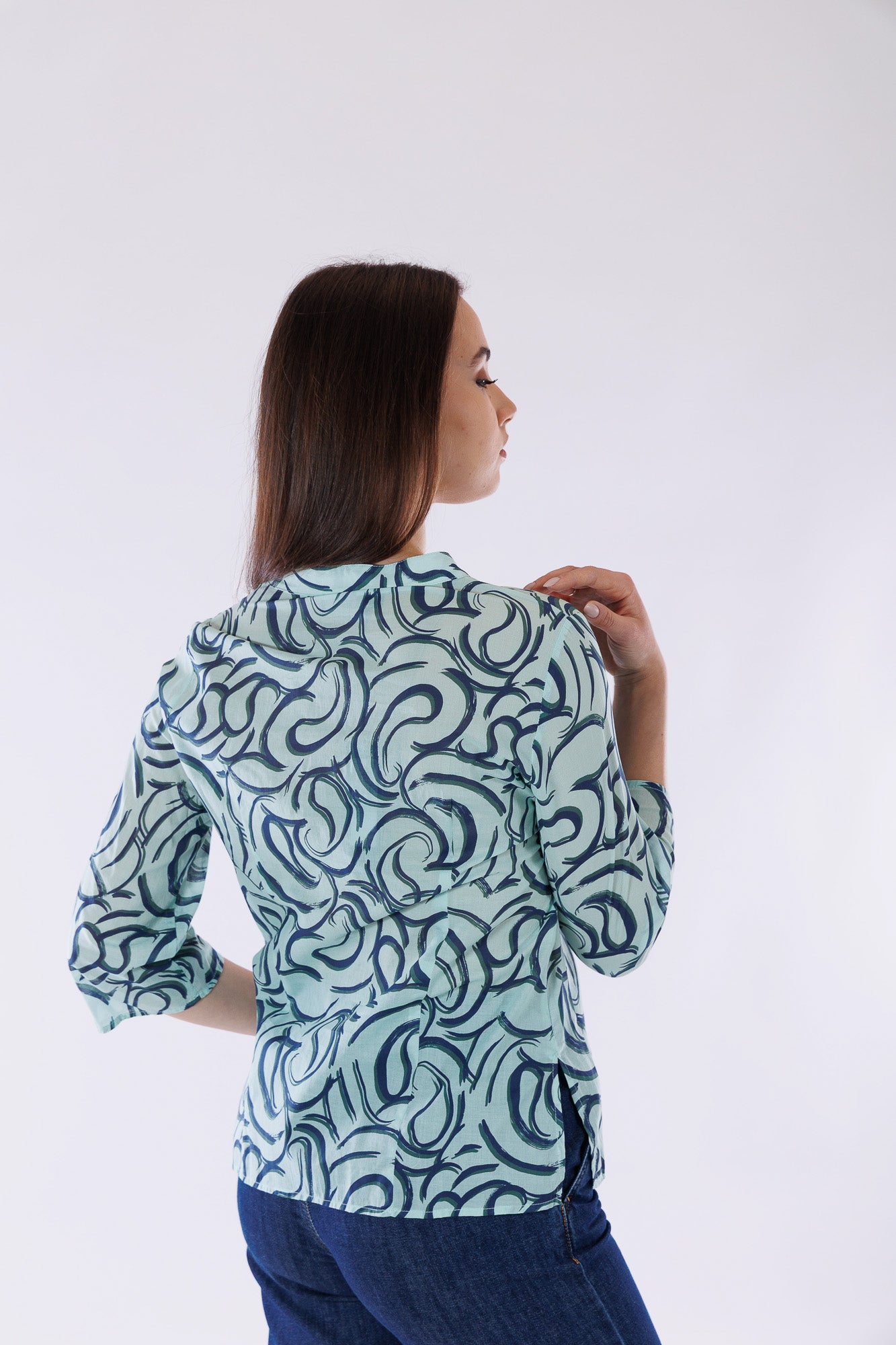 Camicia mussola di cotone