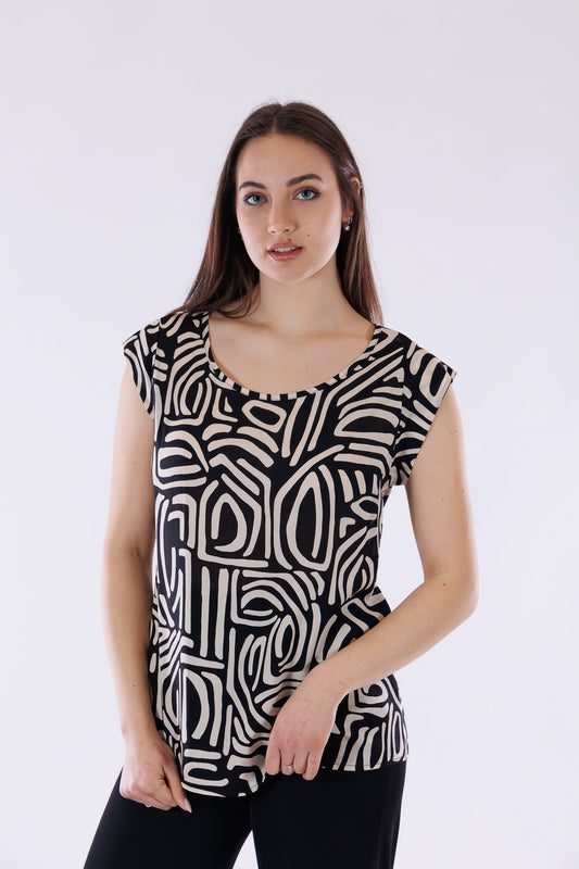 Blusa fantasia etnica