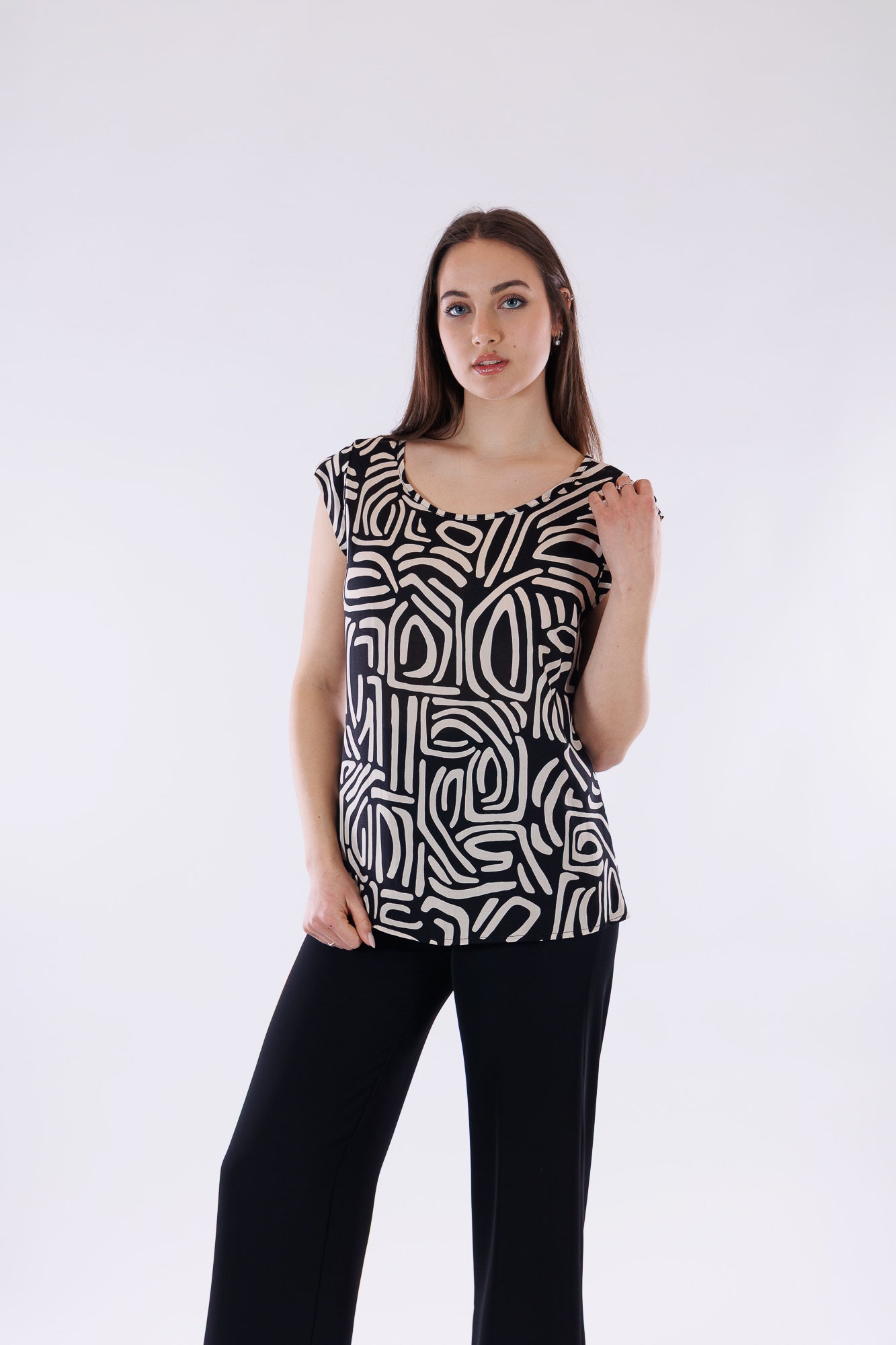 Blusa fantasia etnica
