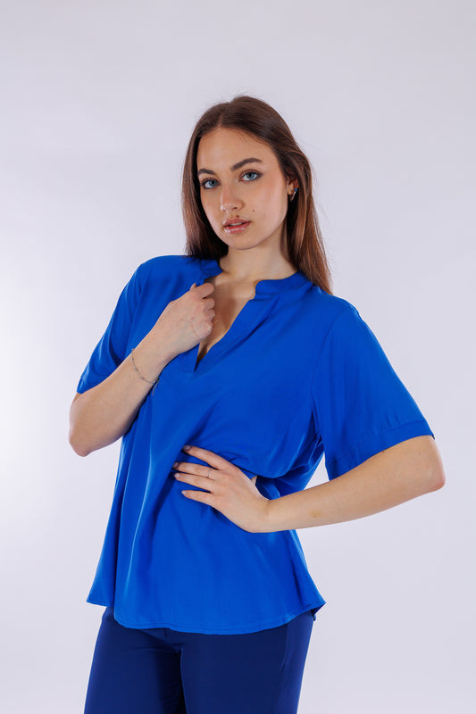 Blusa scollo a V
