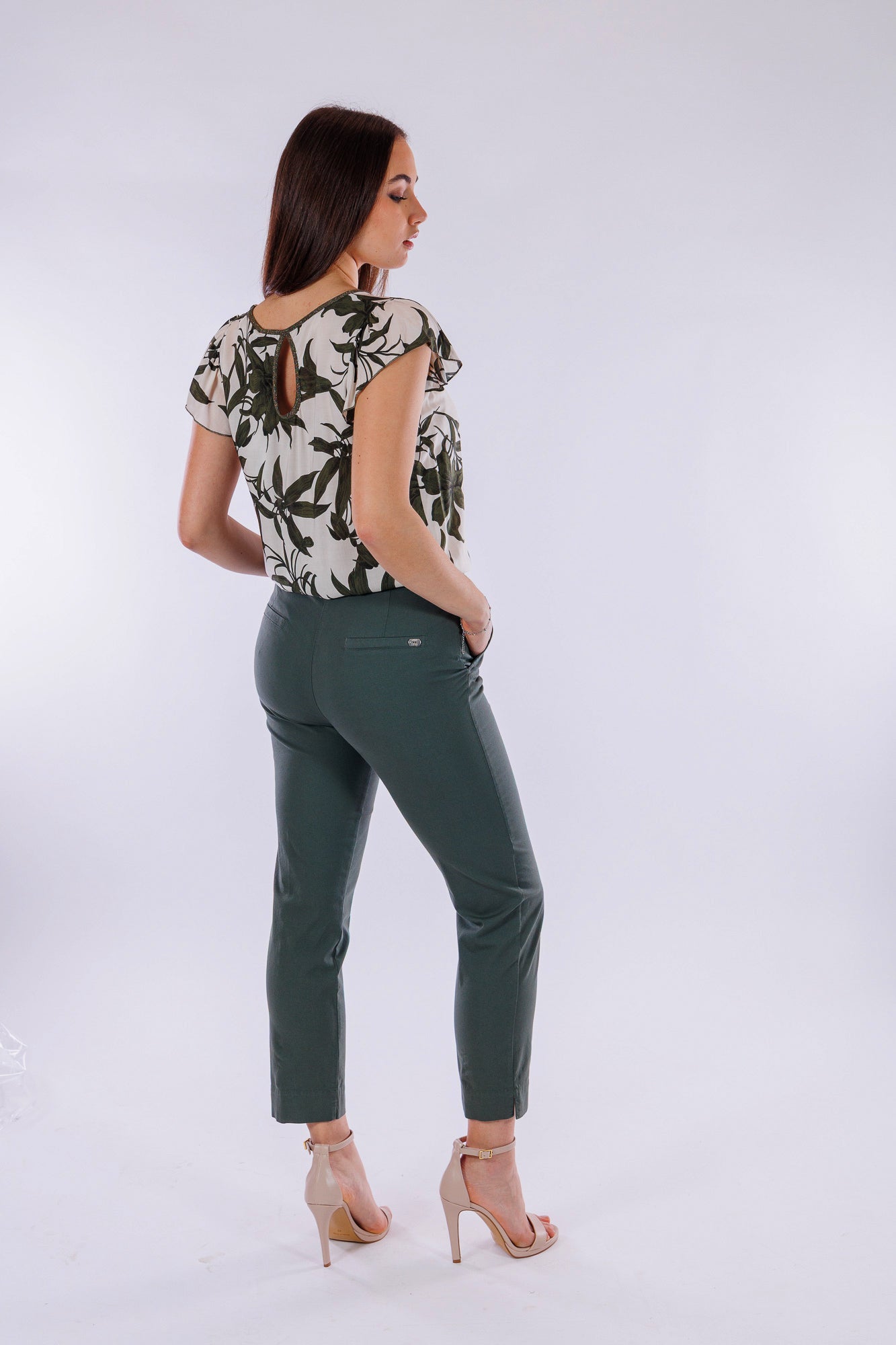 Pantalone chinos cotone spacchetti