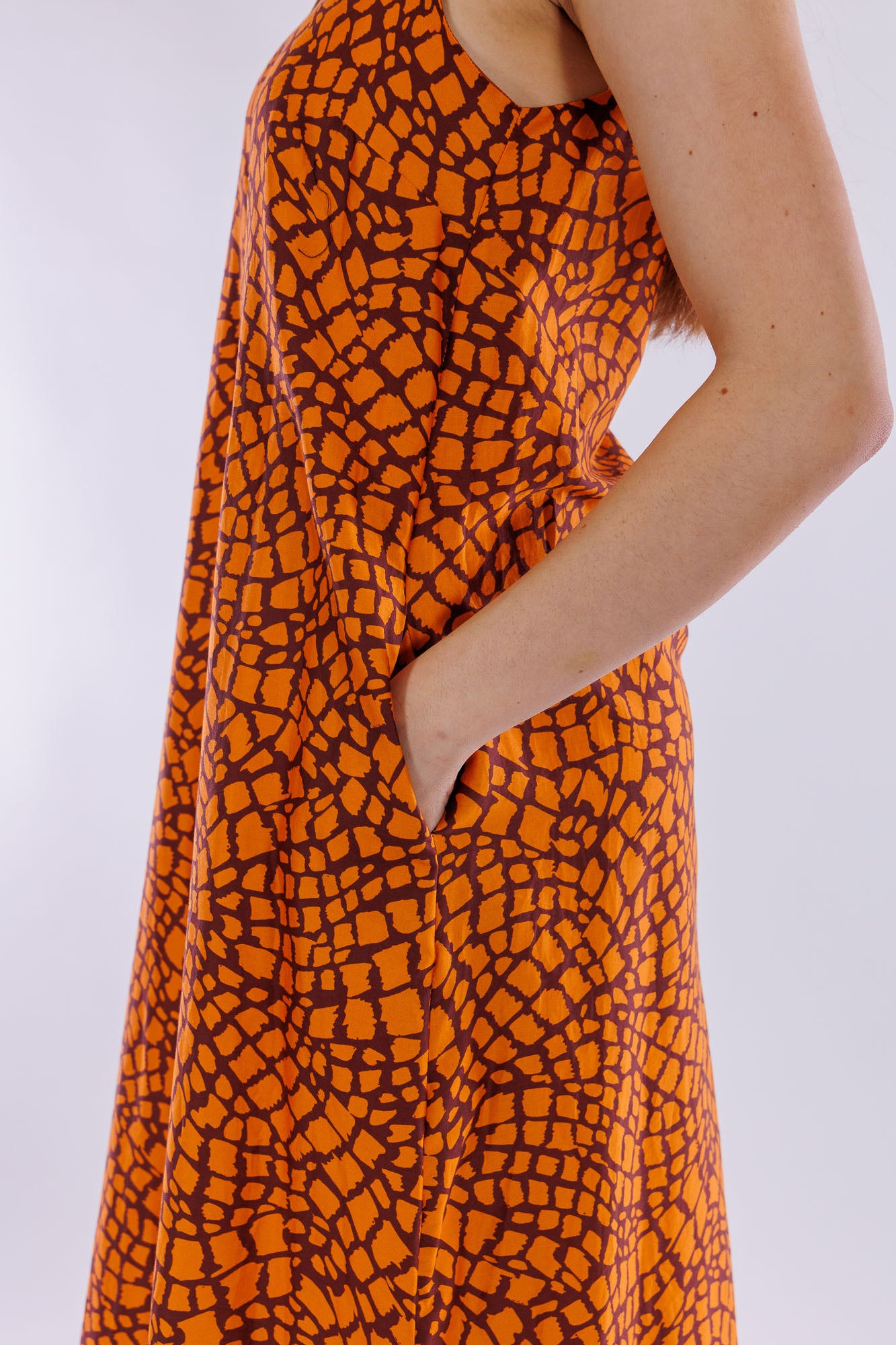 Abito longuette giraffa