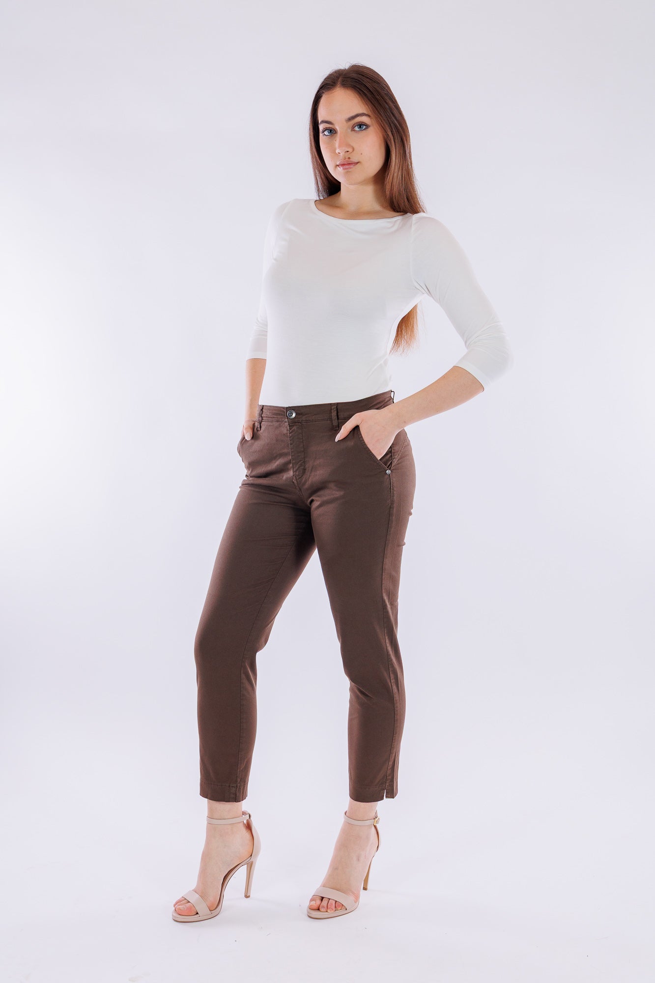 Pantalone chinos super stretch