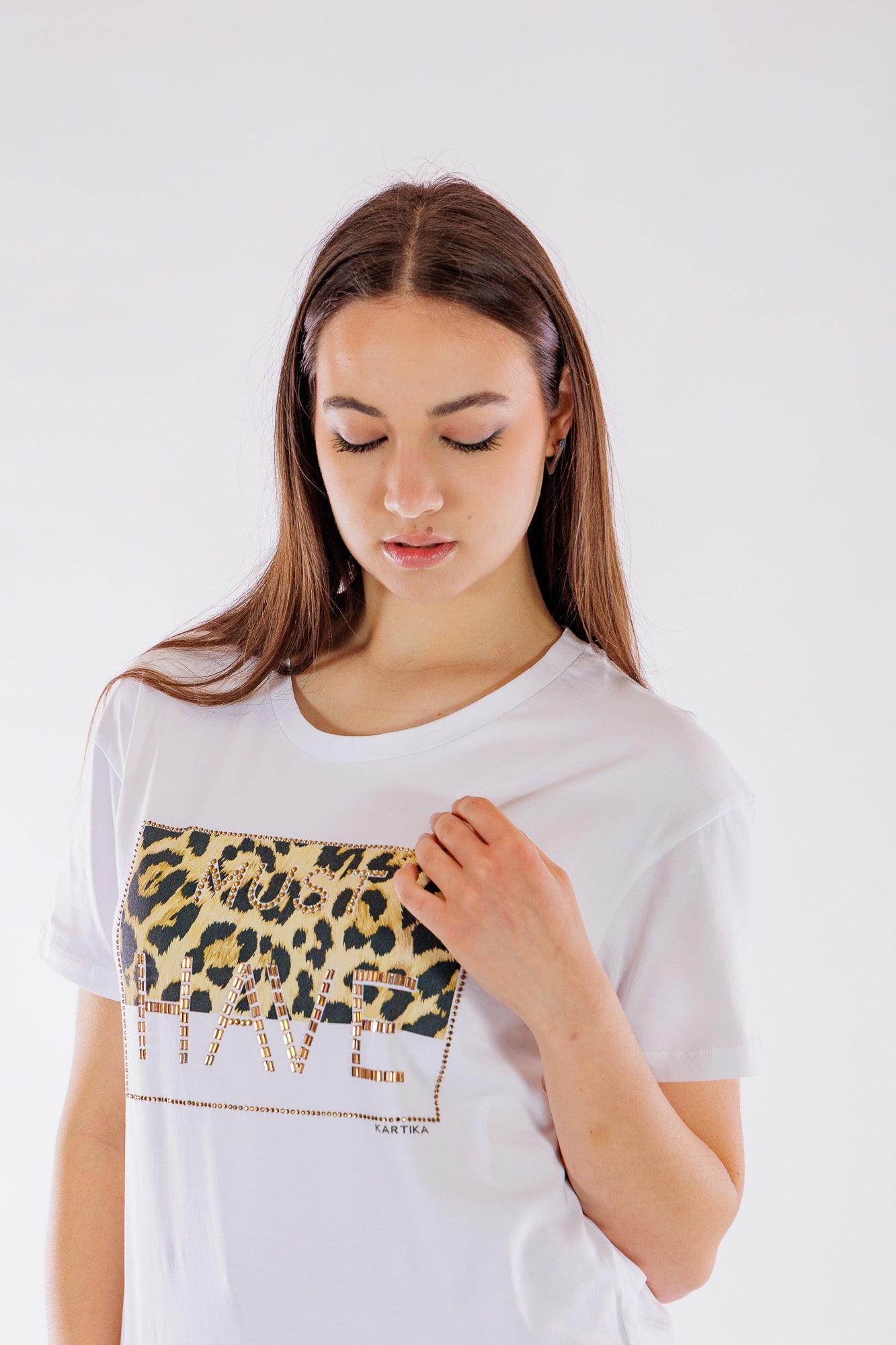 T-shirt maculata