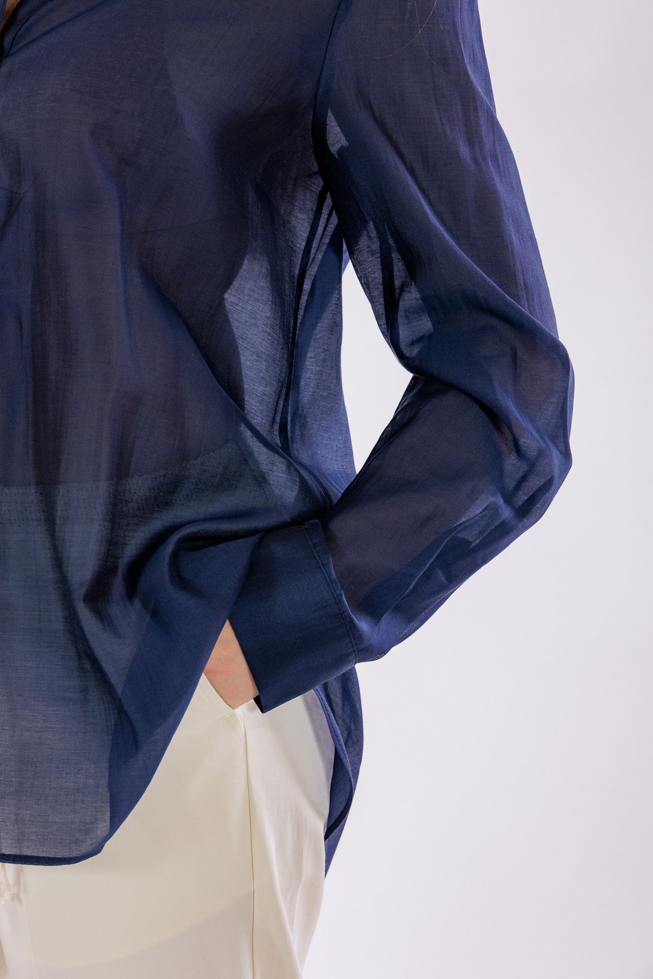Camicia polo lyocell