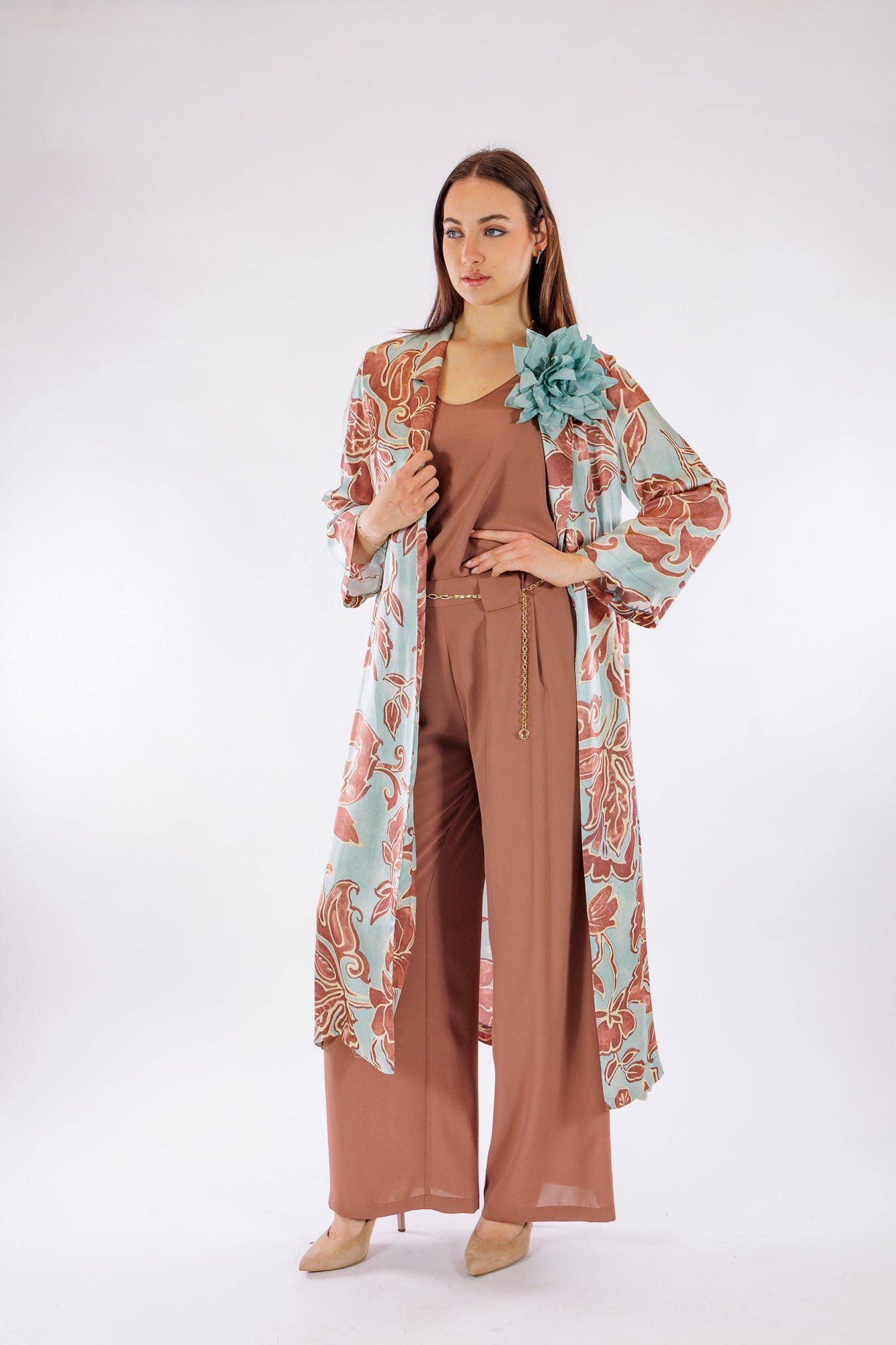 Pantalone ampio fluido